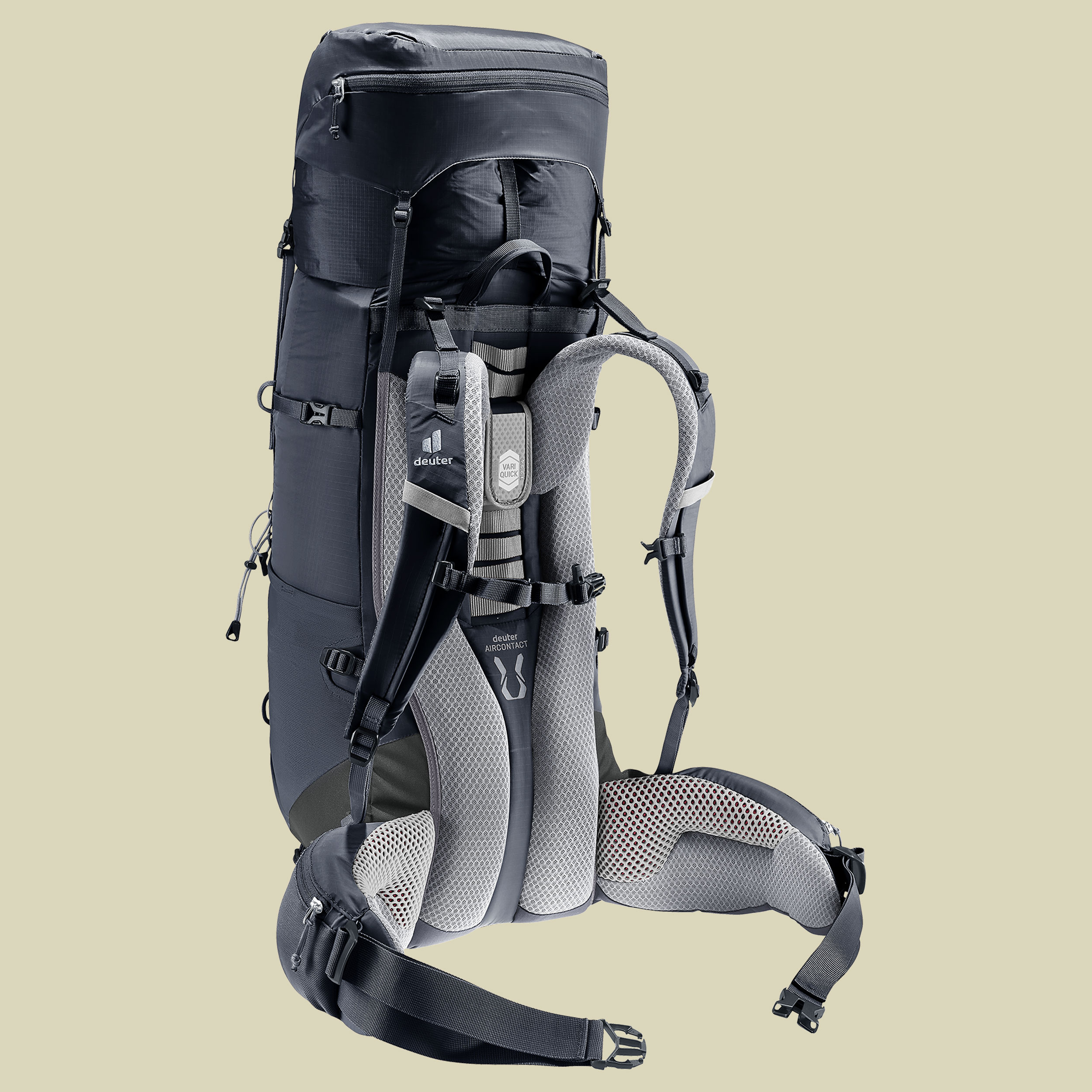 Aircontact Lite 40 + 10 schwarz 40 L + 10 L - black-graphite