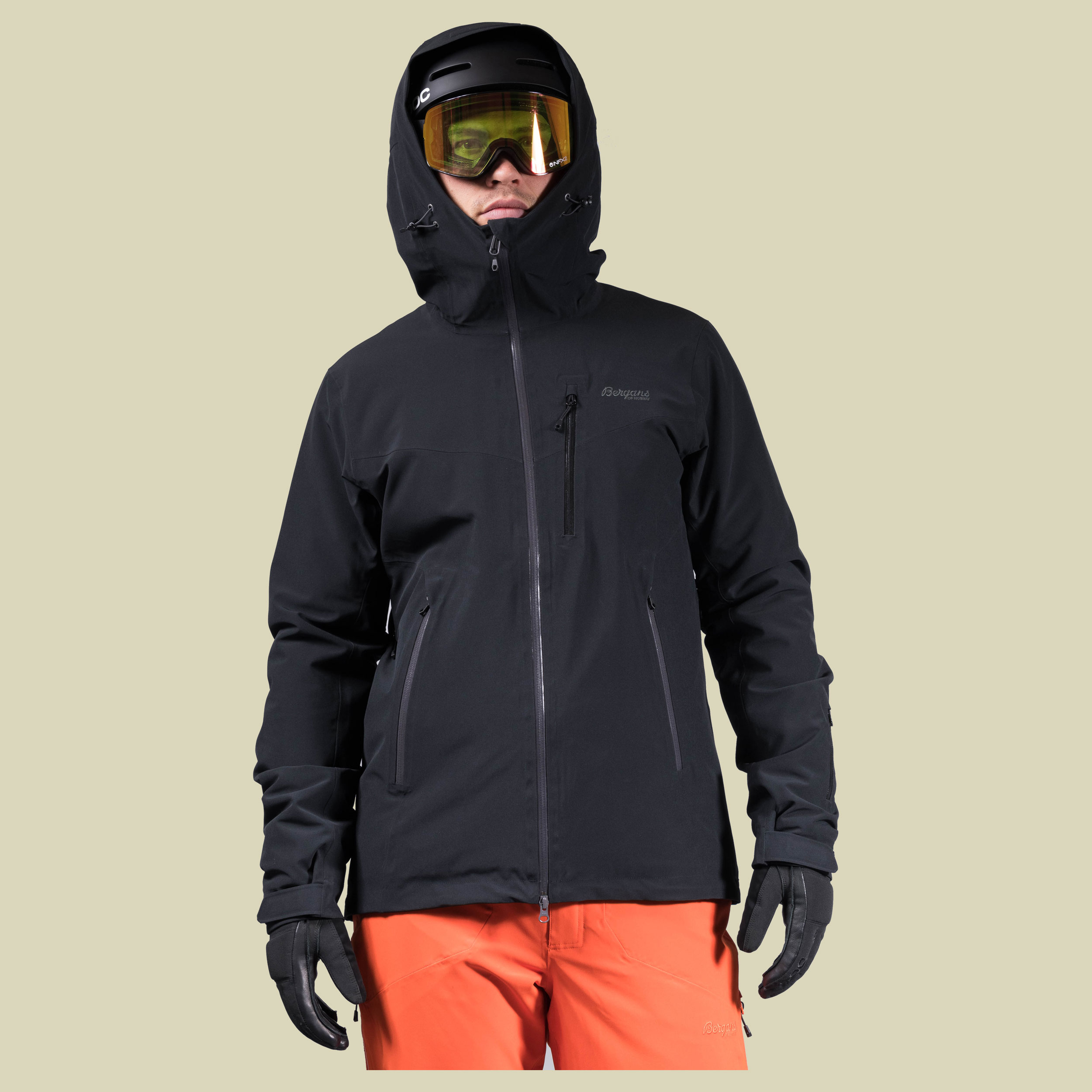 Oppdal Insulated Jacket Men Größe M  Farbe black/solid charcoal