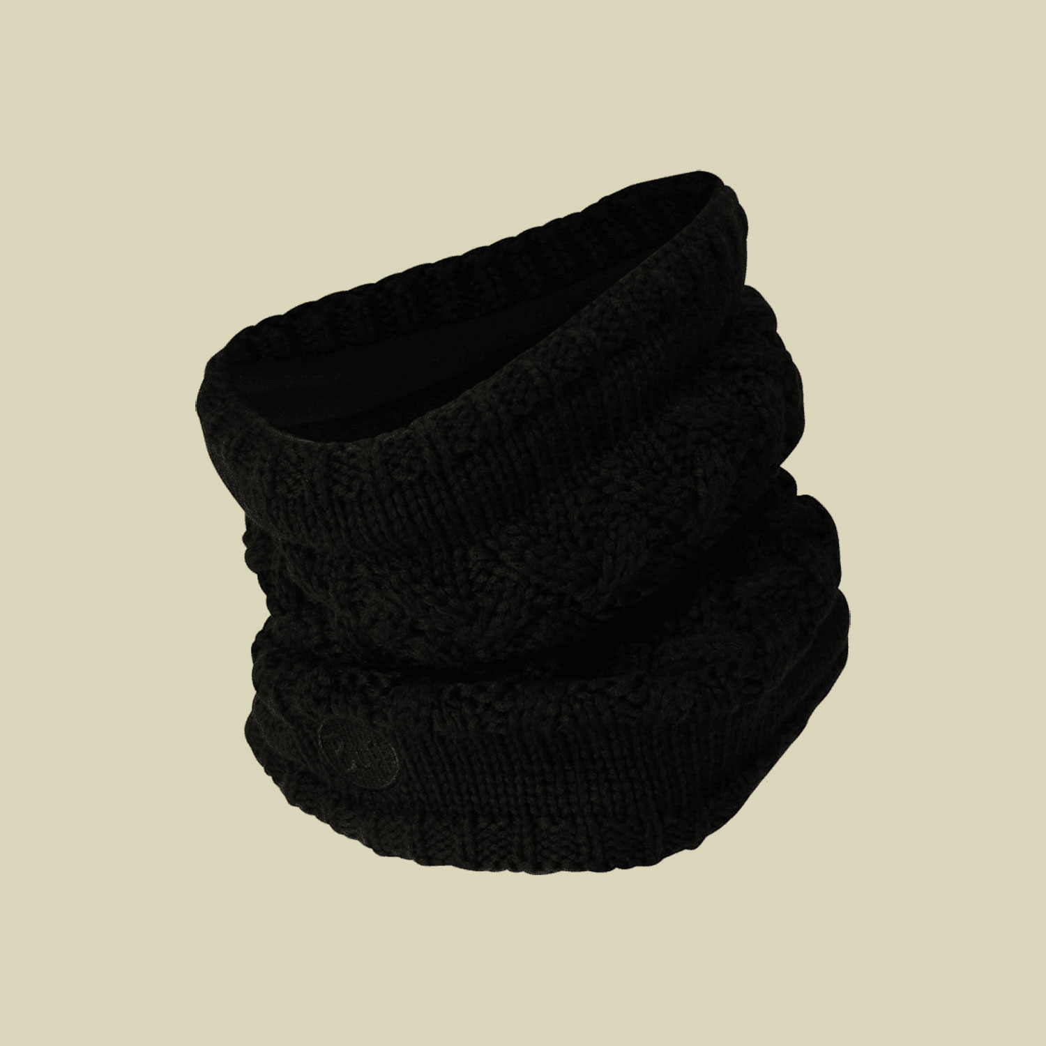 Knitted & Polar Neckwarmer SAVVA Größe one size Farbe black