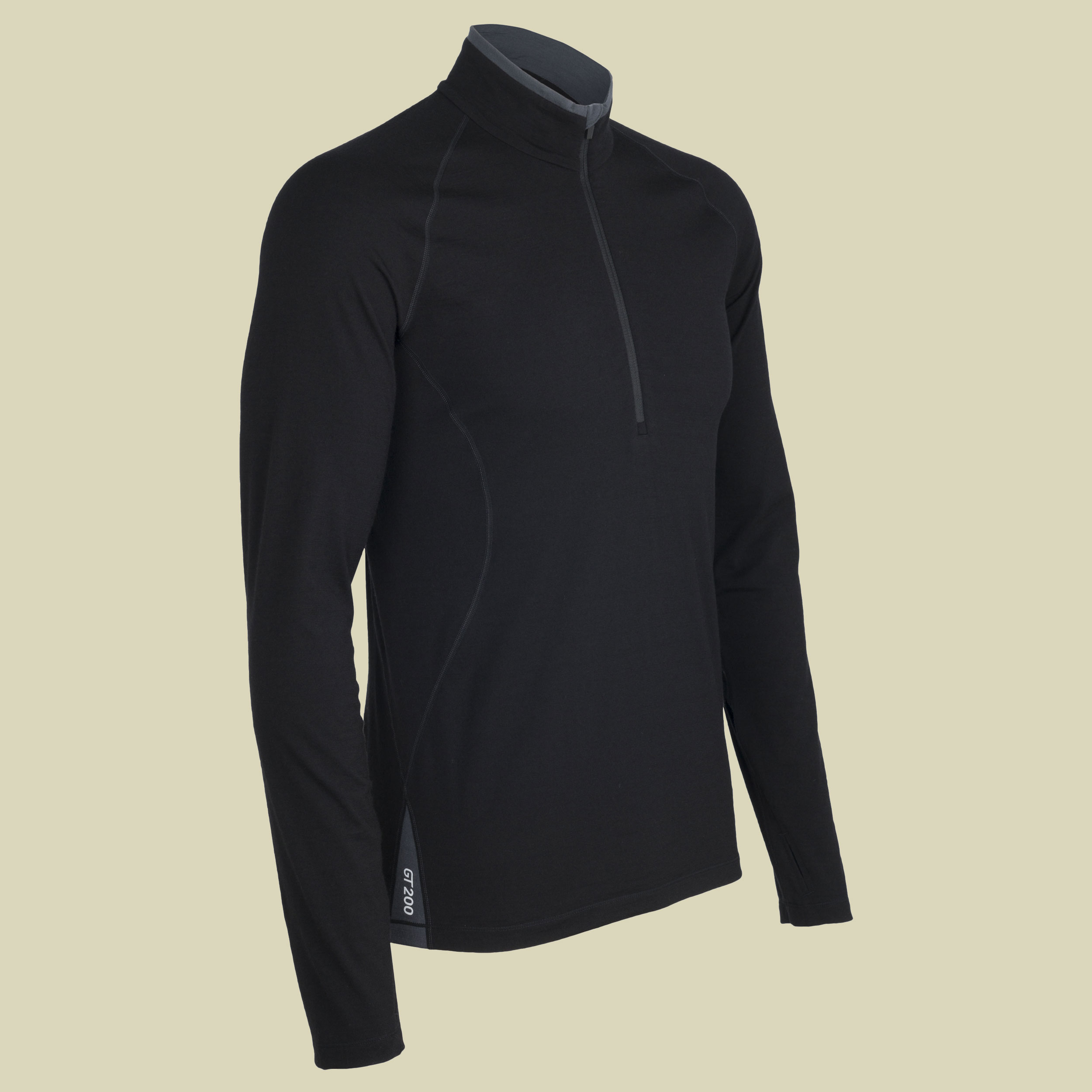 Sprint LS Half Zip Men 200 Größe M Farbe largo/force