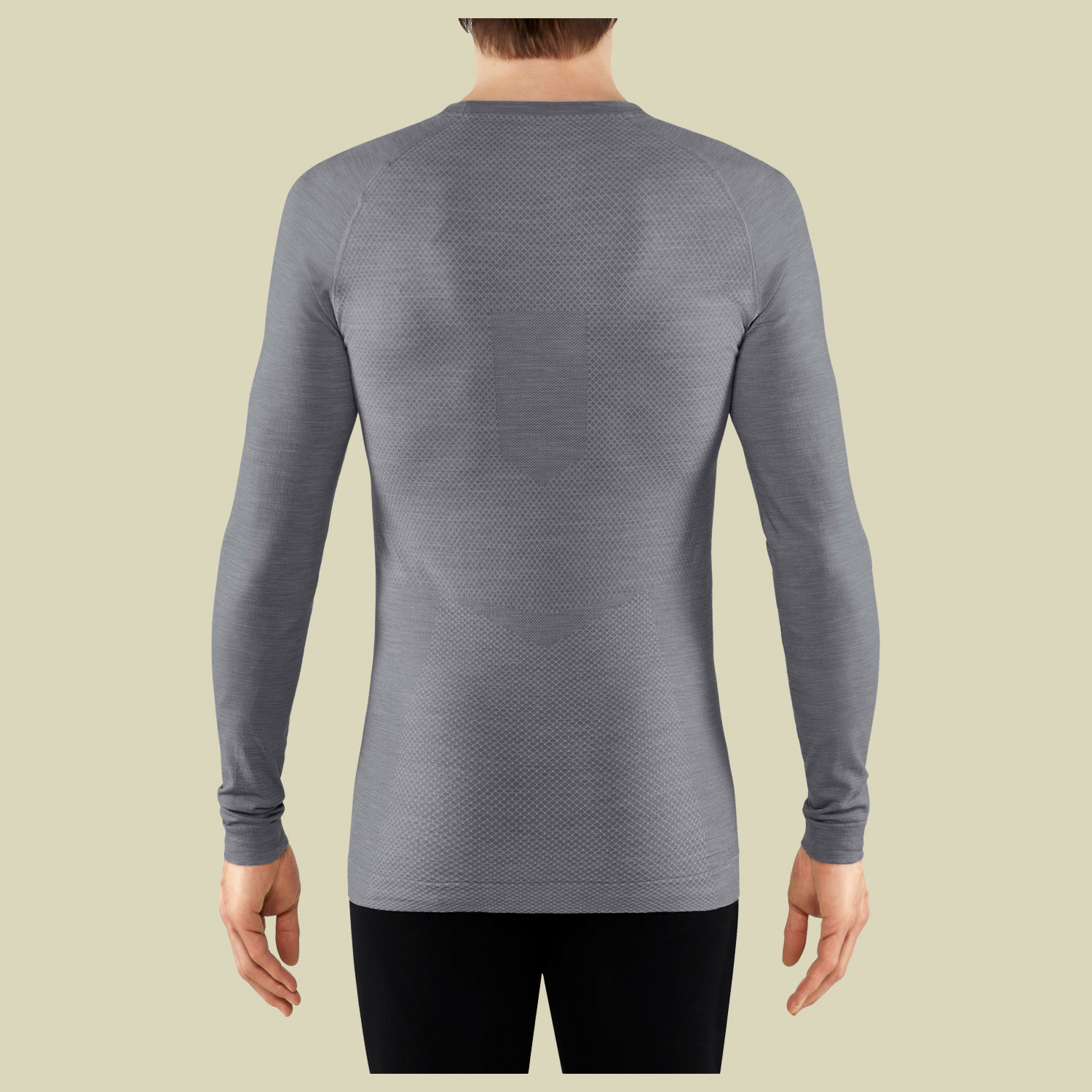 Wool-Tech Light LS Shirt Men Größe XL Farbe grey heather