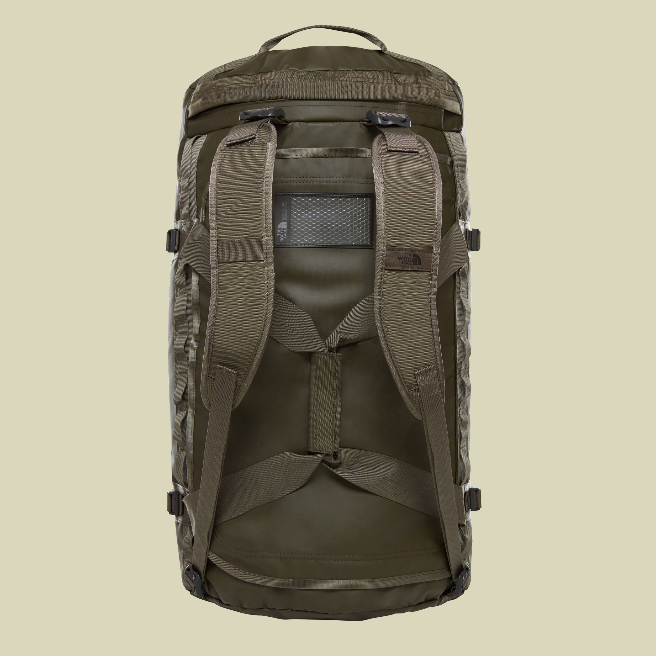 Base Camp Duffel L Volumen 95 Farbe new taupe green/new taupe green