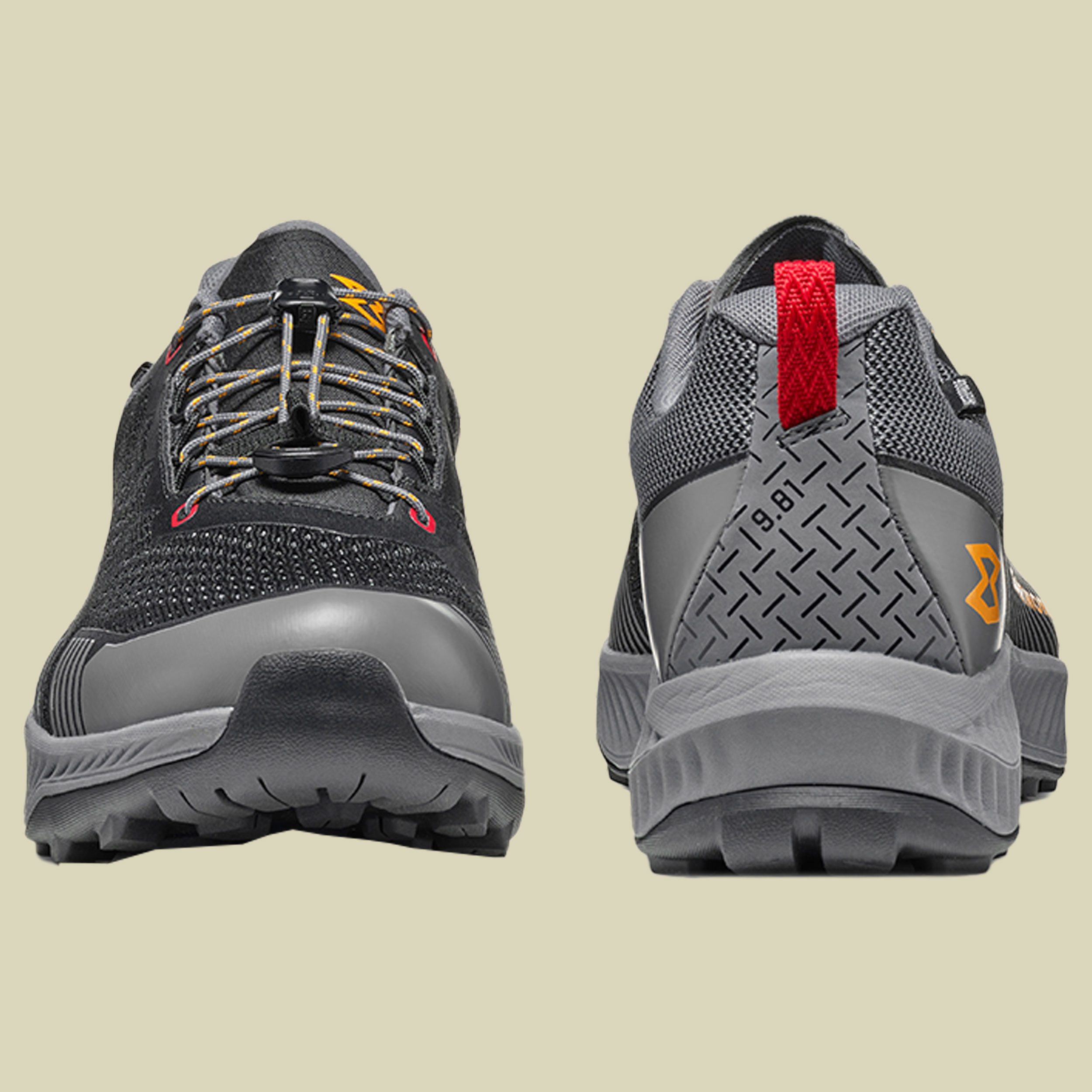 9.81 Pulse WP Men UK 8,5 schwarz1 - black/garmont orange