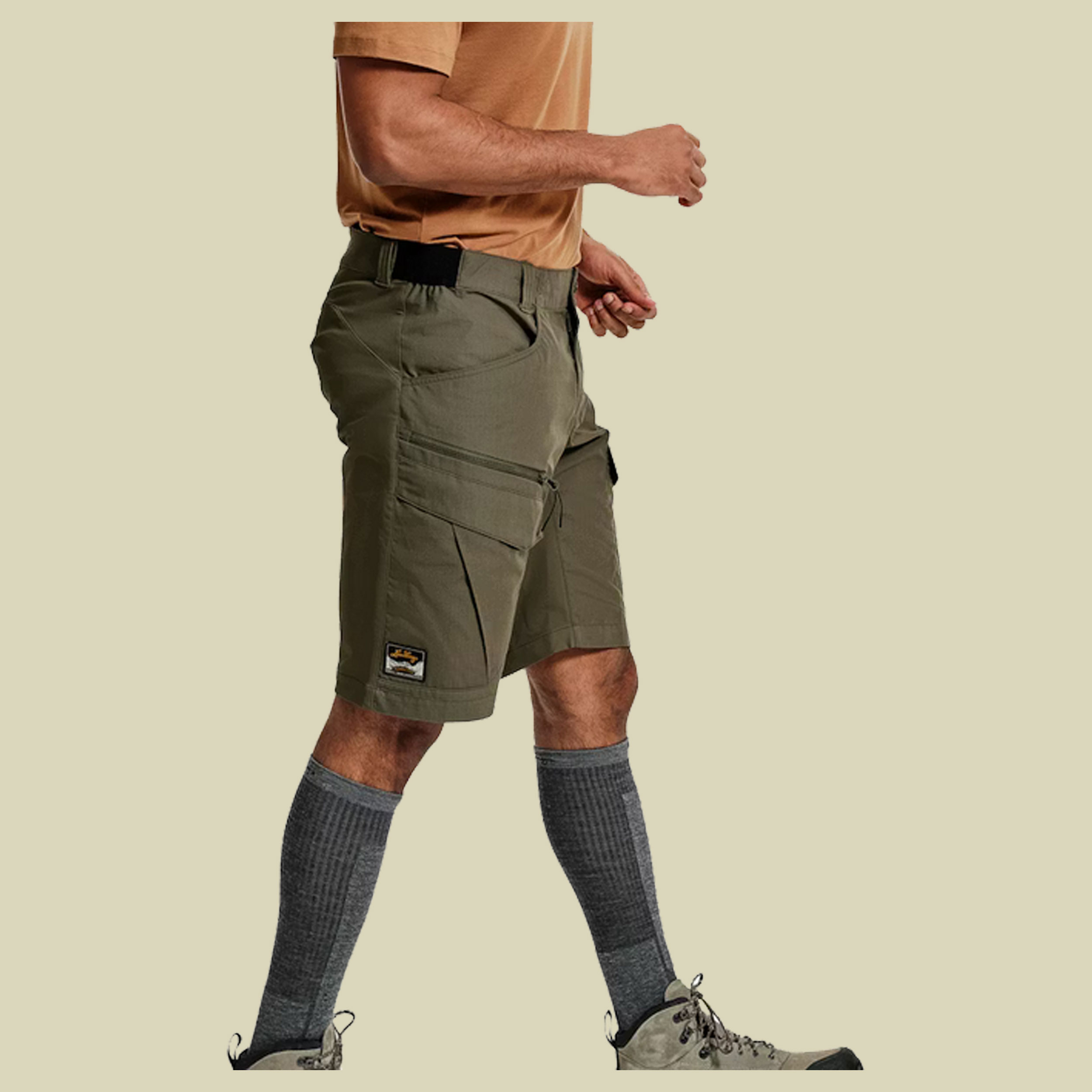 Fulu Cargo Stretch Hybrid Shorts Men 54 grün - forest green