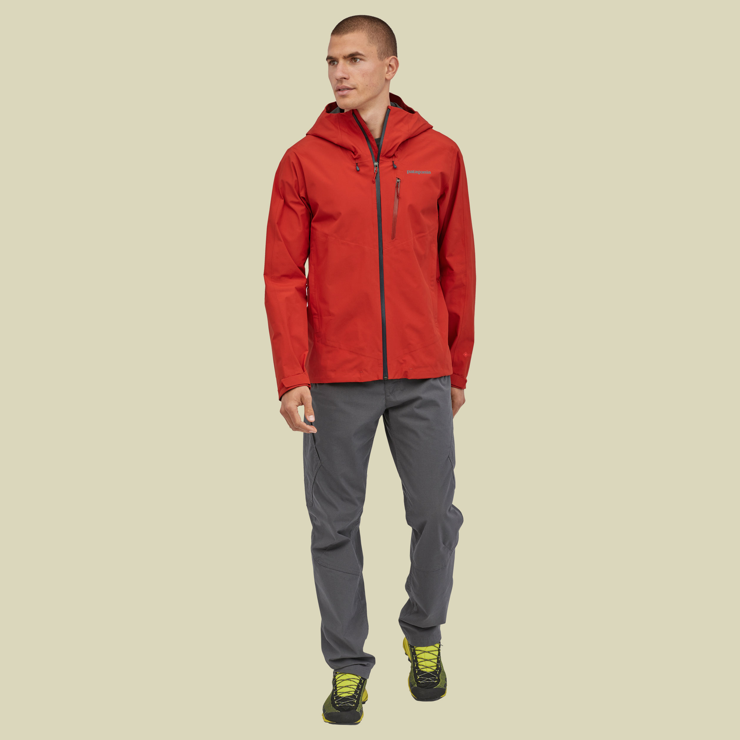 Calcite Jacket Men Größe M  Farbe hot ember