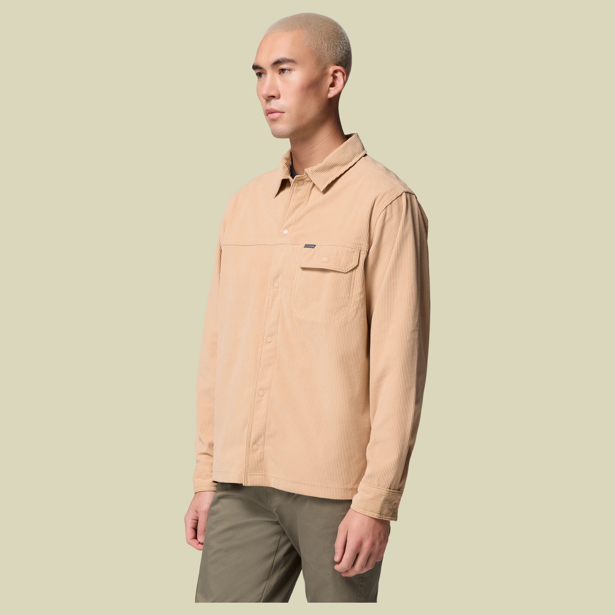 Flare Gun Corduroy Shirt XL braun - Farbe canoe