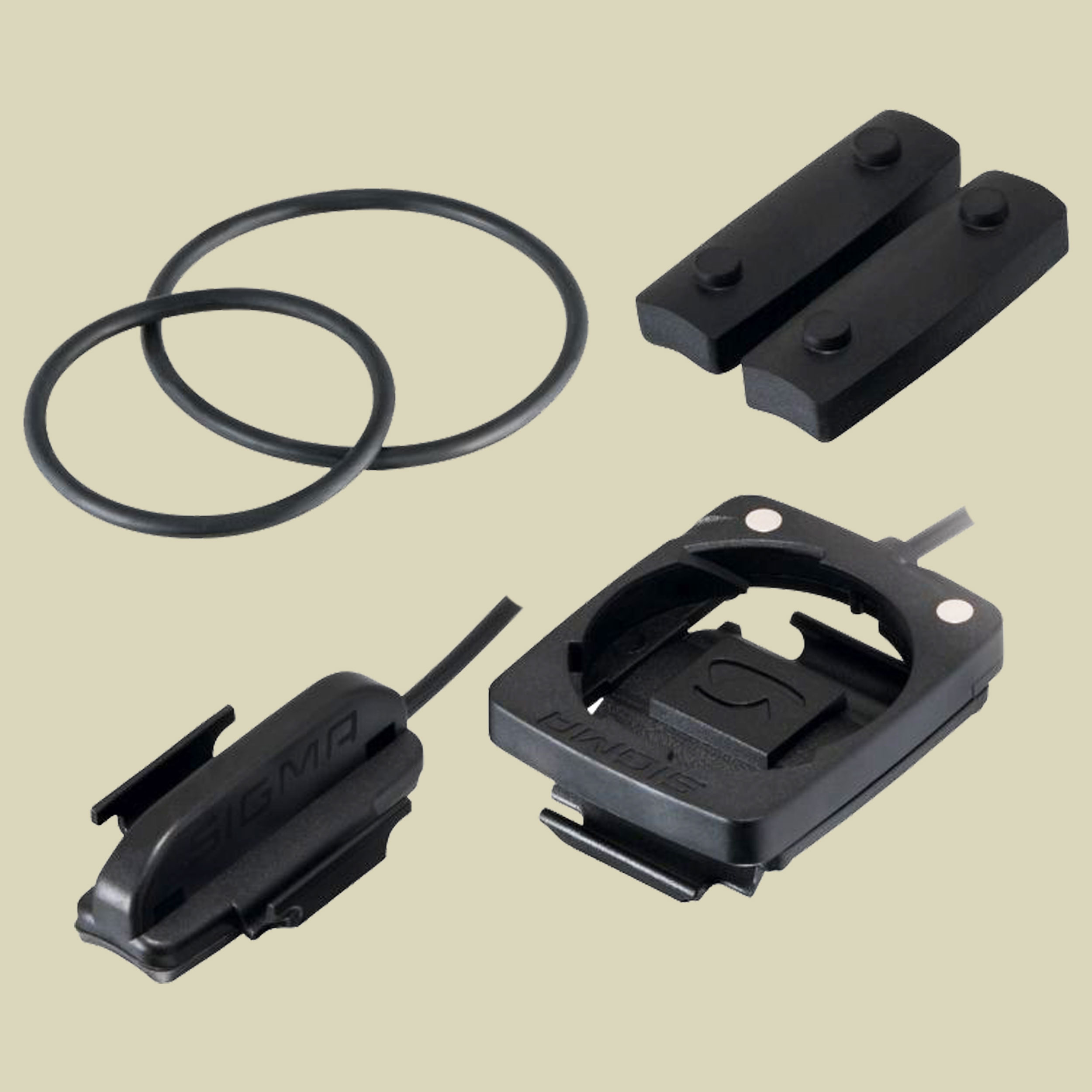 Lenkerhalterung für Sigma Computer inkl. Kabel für BC 5.16 / 7.16 / 9.16 / 14.16 / 16.16