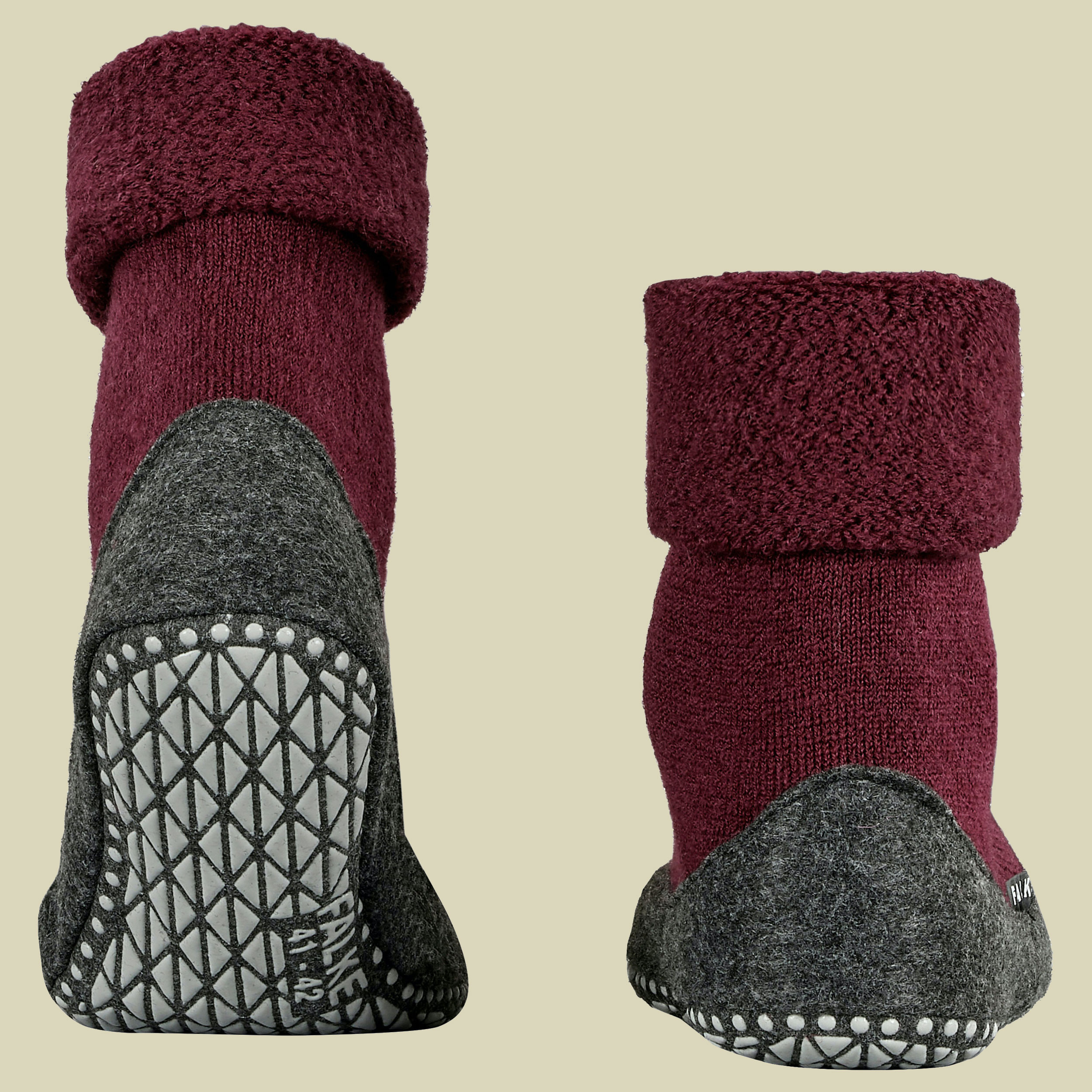 Cosyshoe Falke Größe 37-38 Farbe barolo