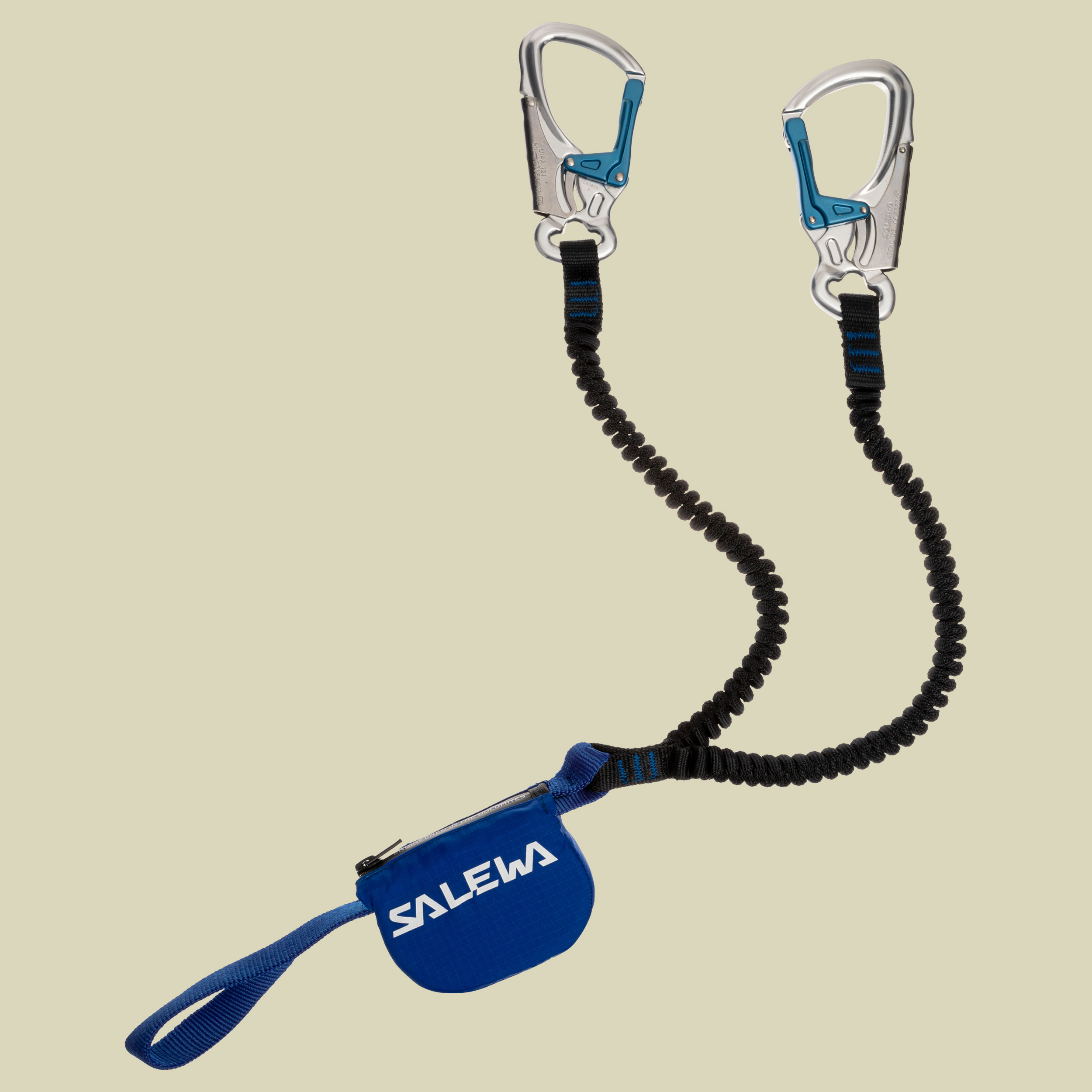 Set Via Ferrata Premium Attack Farbe black/blue