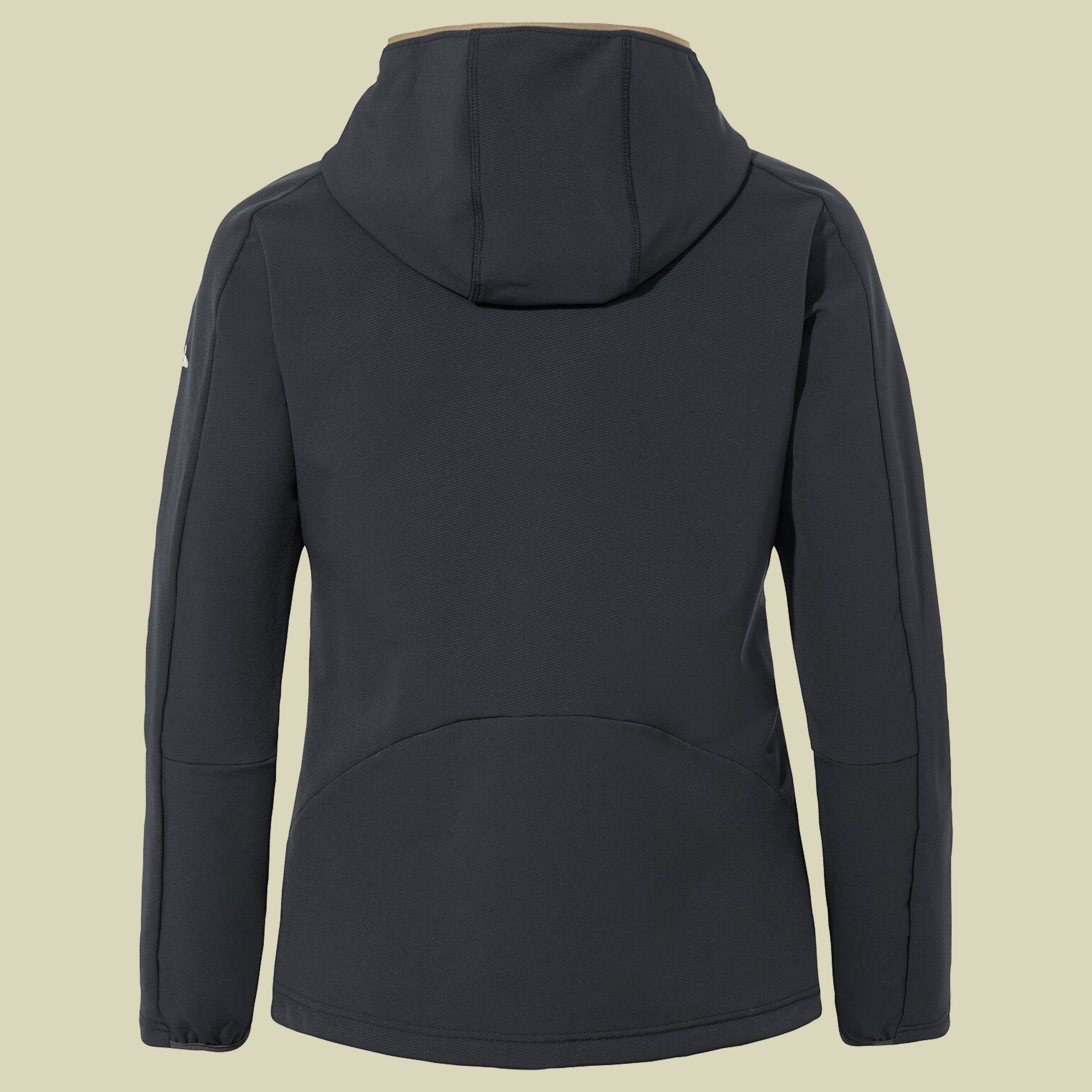 Elope Stormfleece Hoody Women 44 schwarz - phantom black