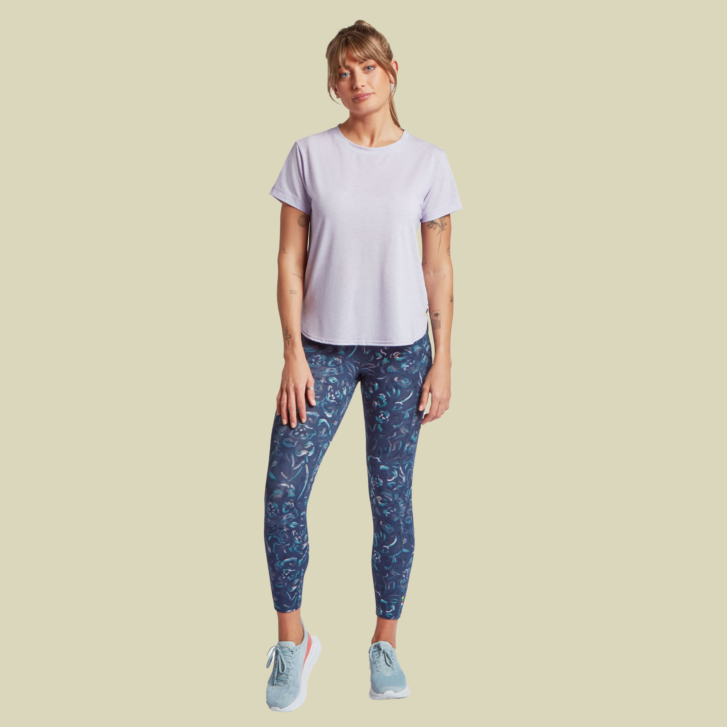 Asha Crew Women XL lila- Farbe lavender