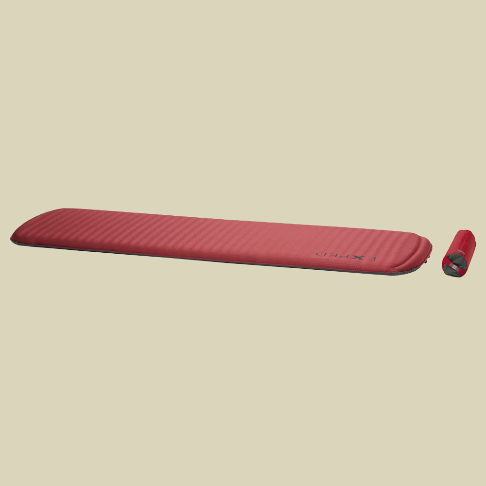 SIM Comfort 5 M Größe 183 x 50 x 5 cm Farbe ruby red