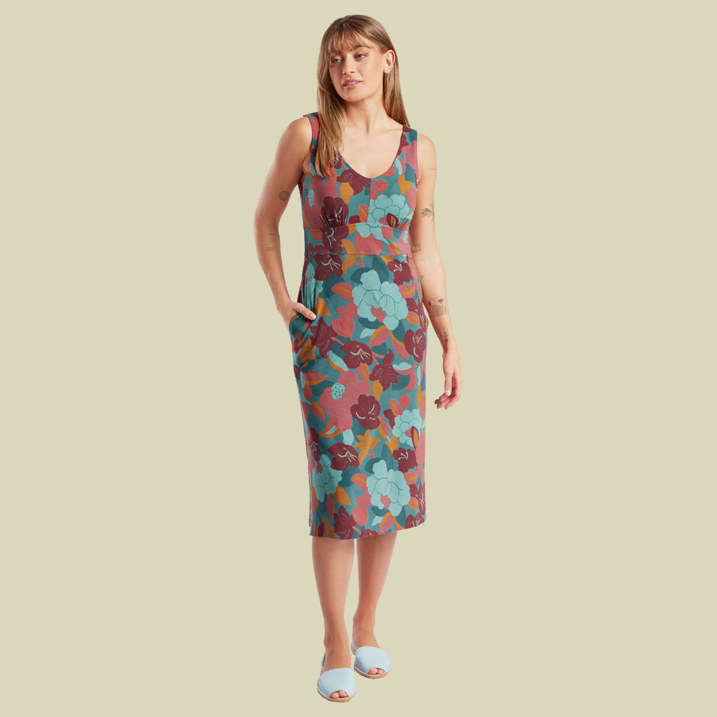 Neha Midi Dress Women mehrfarbig S - Farbe hydra oversize floral