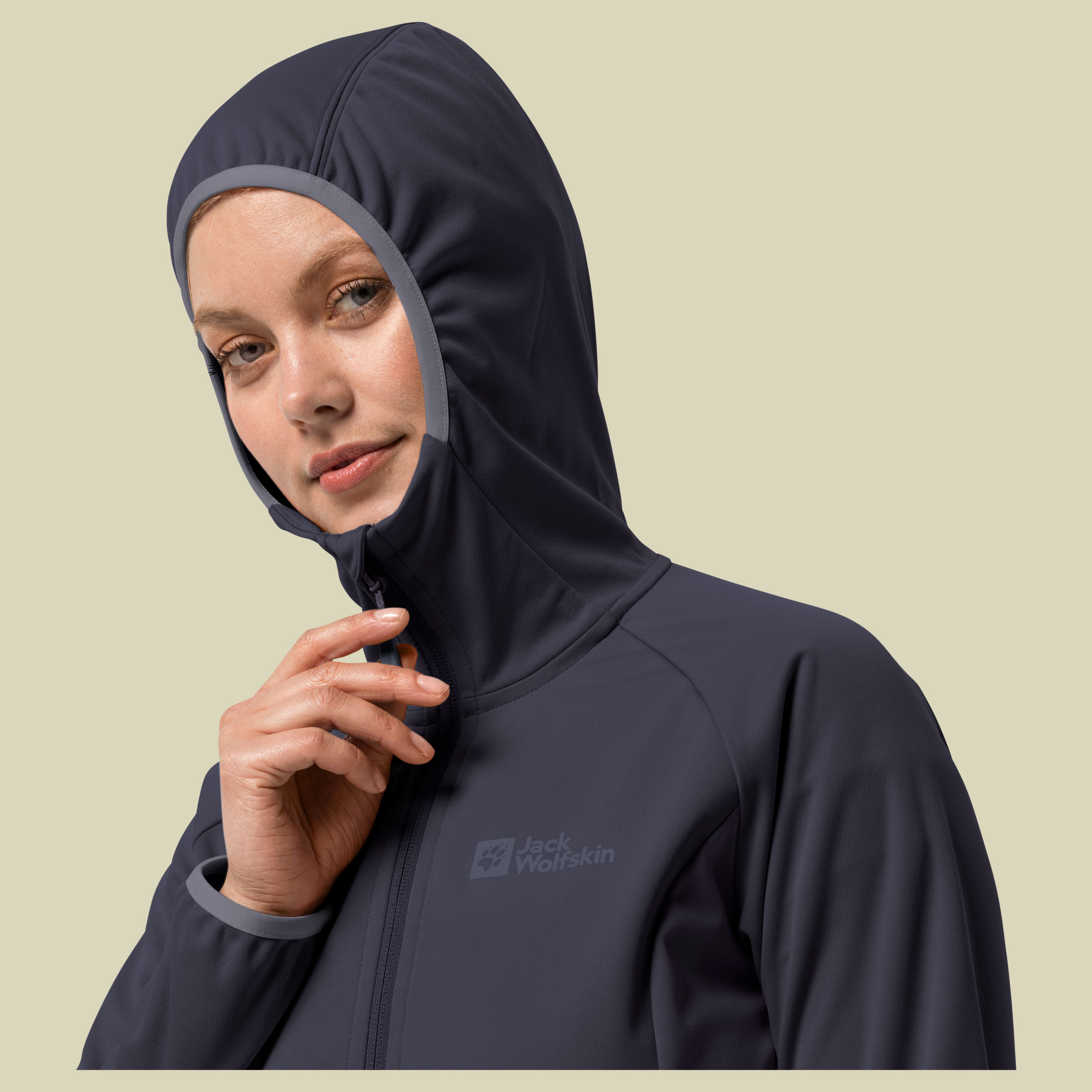 Go Hike Softshell Women Größe XL Farbe graphite