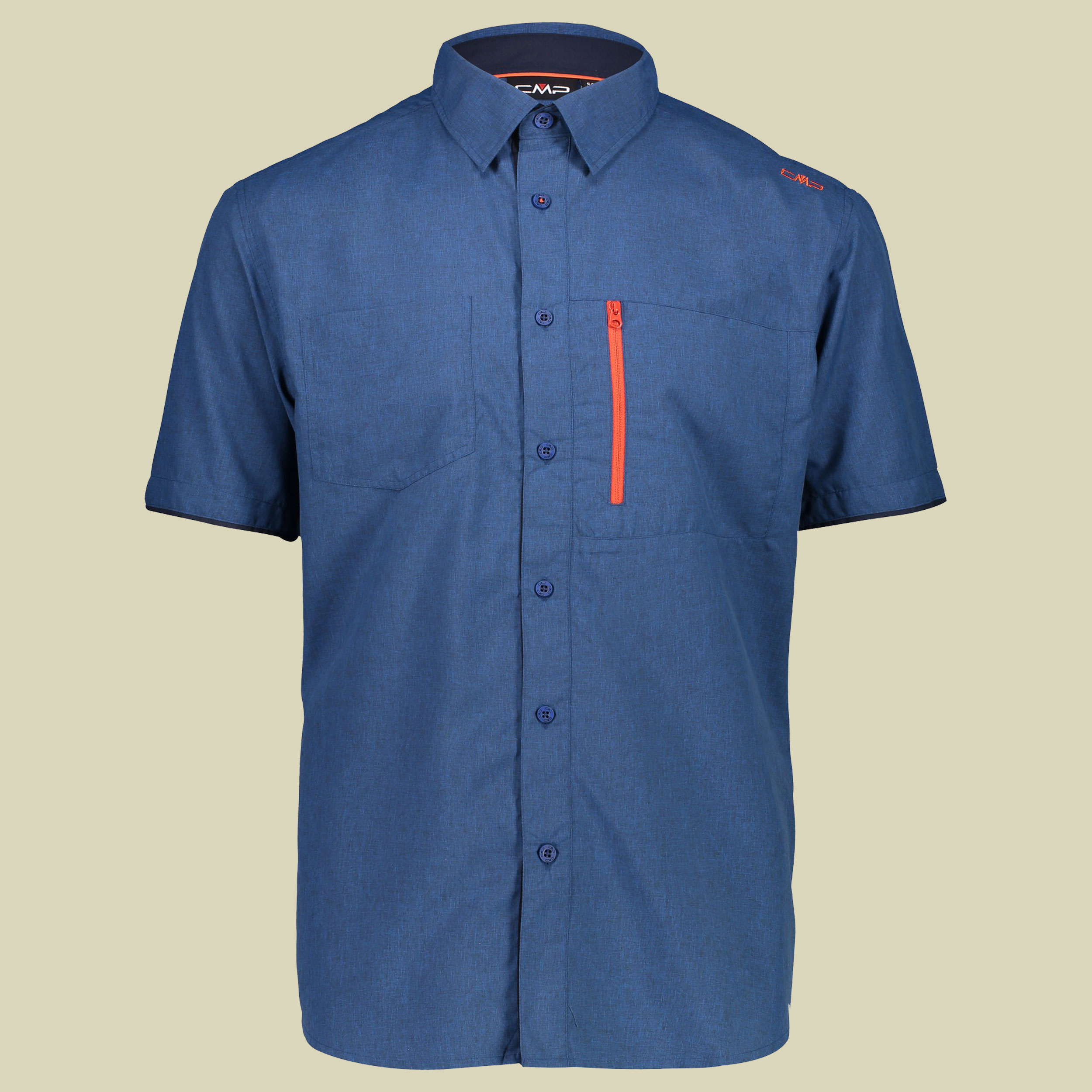Man Shirt 39T5577 Größe 52 Farbe L895 indigo melange