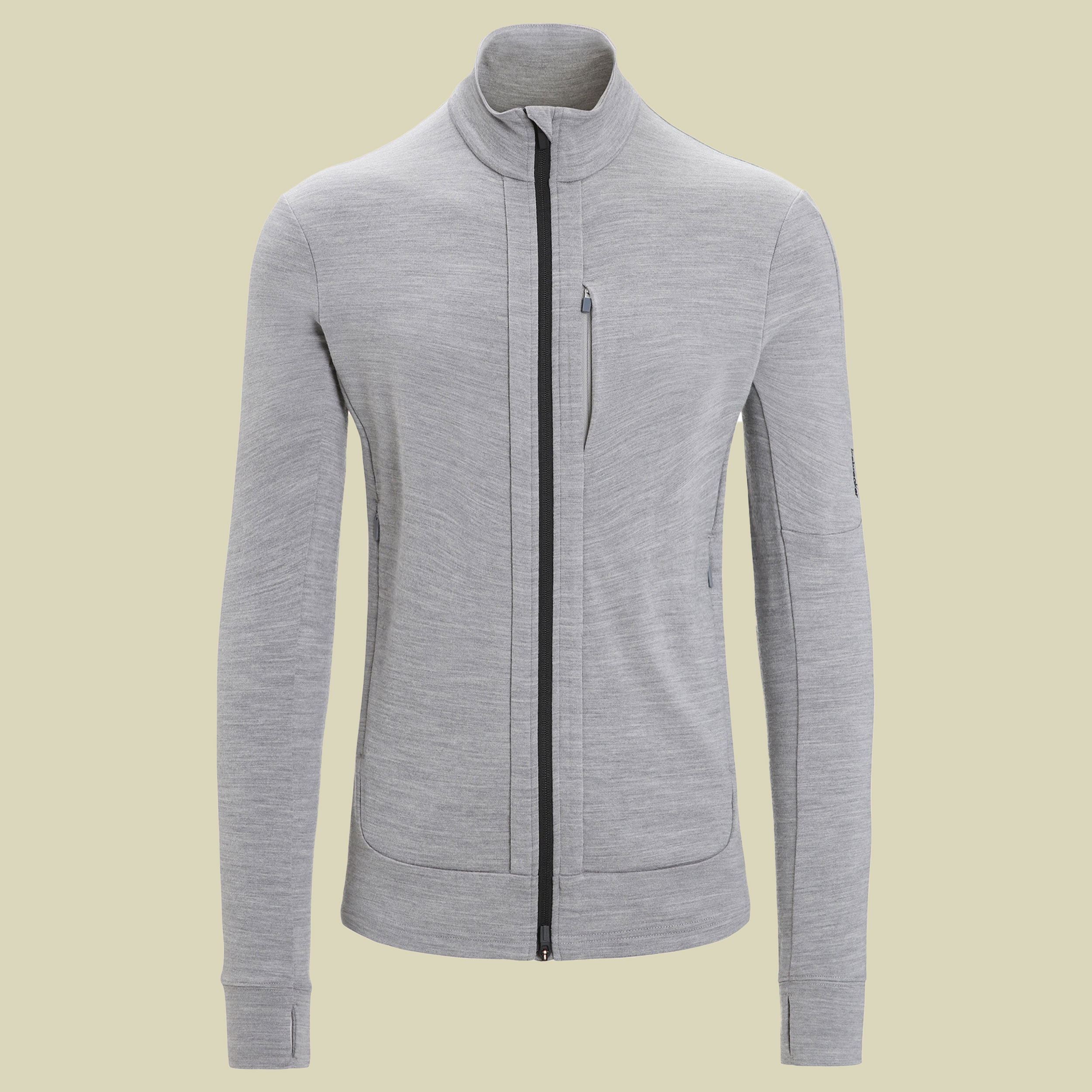 Quantum III LS Zip Men Größe L  Farbe metro heather/black