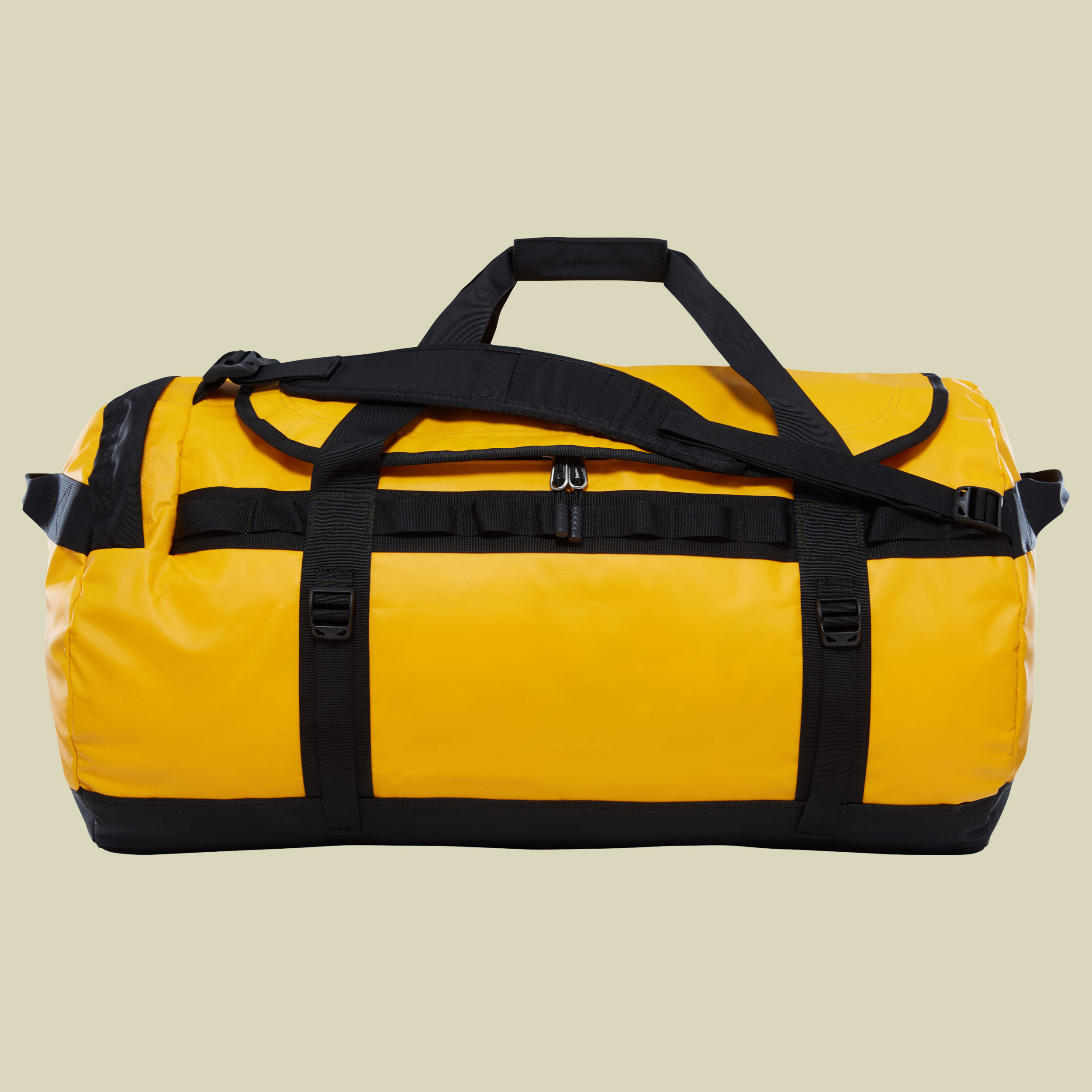 Base Camp Duffel L Volumen 95 Farbe Summit Gold/TNF Black