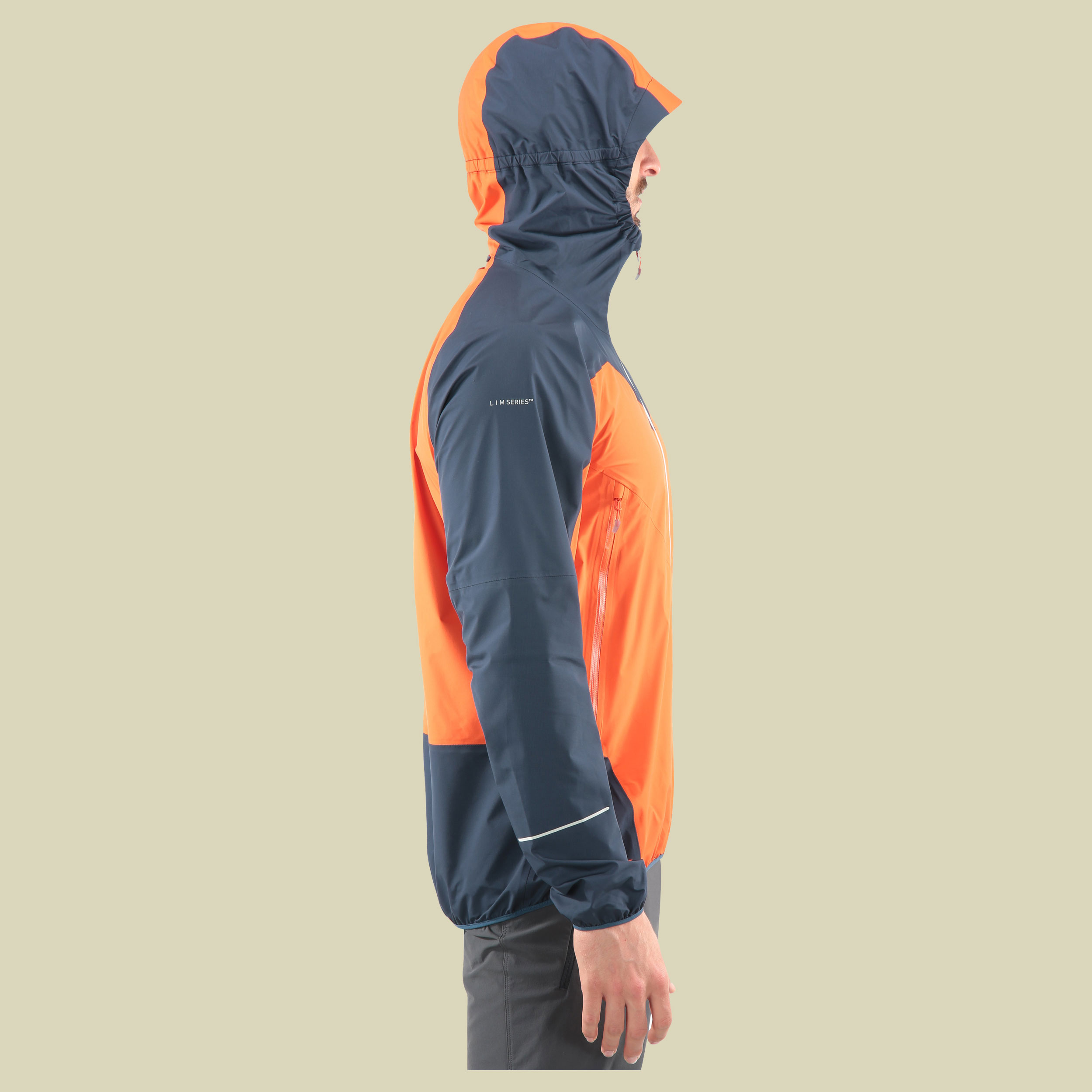 L.I.M. Comp Jacket Men Größe M Farbe cayenne/tarn blue