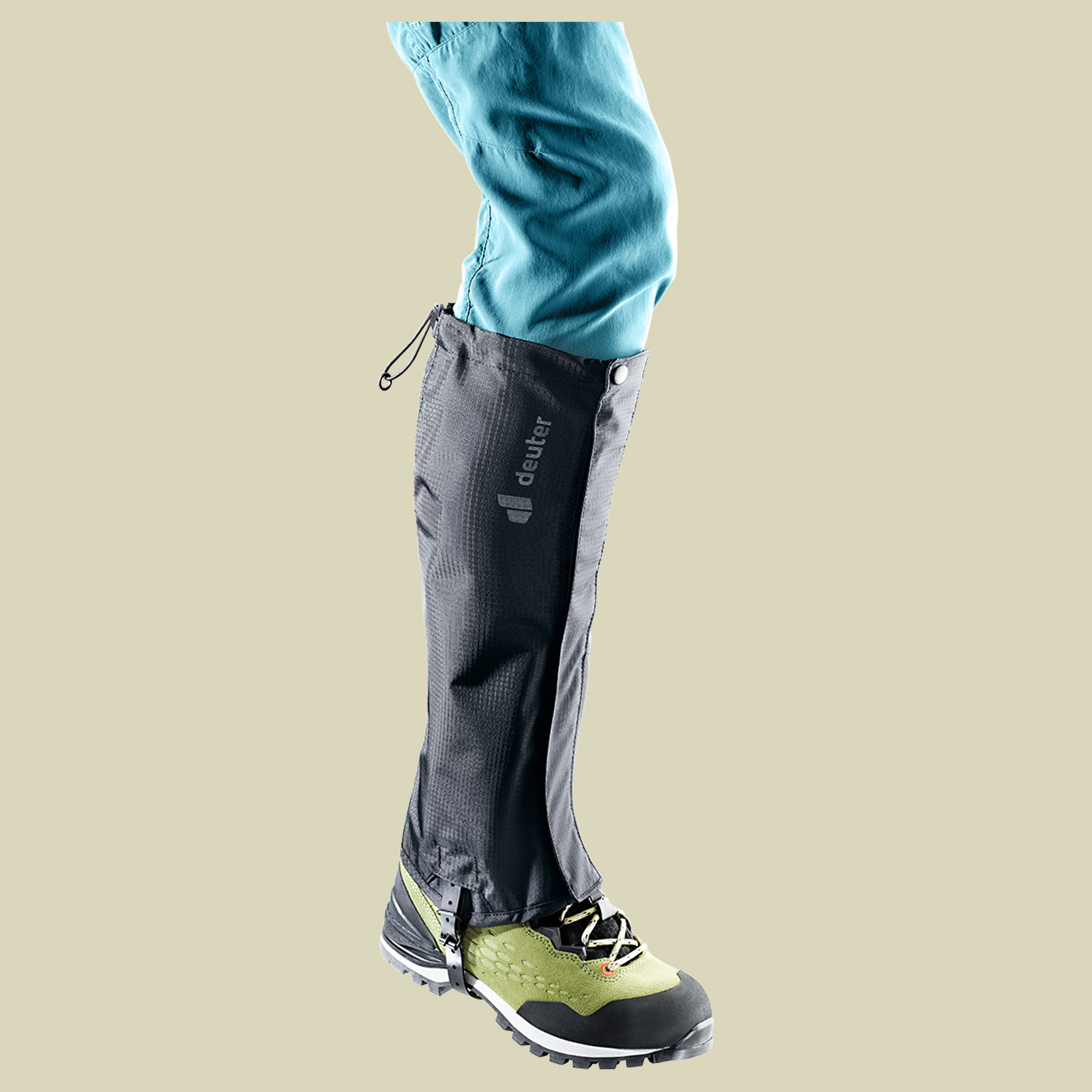 Gaiter, unisex S schwarz - Farbe black