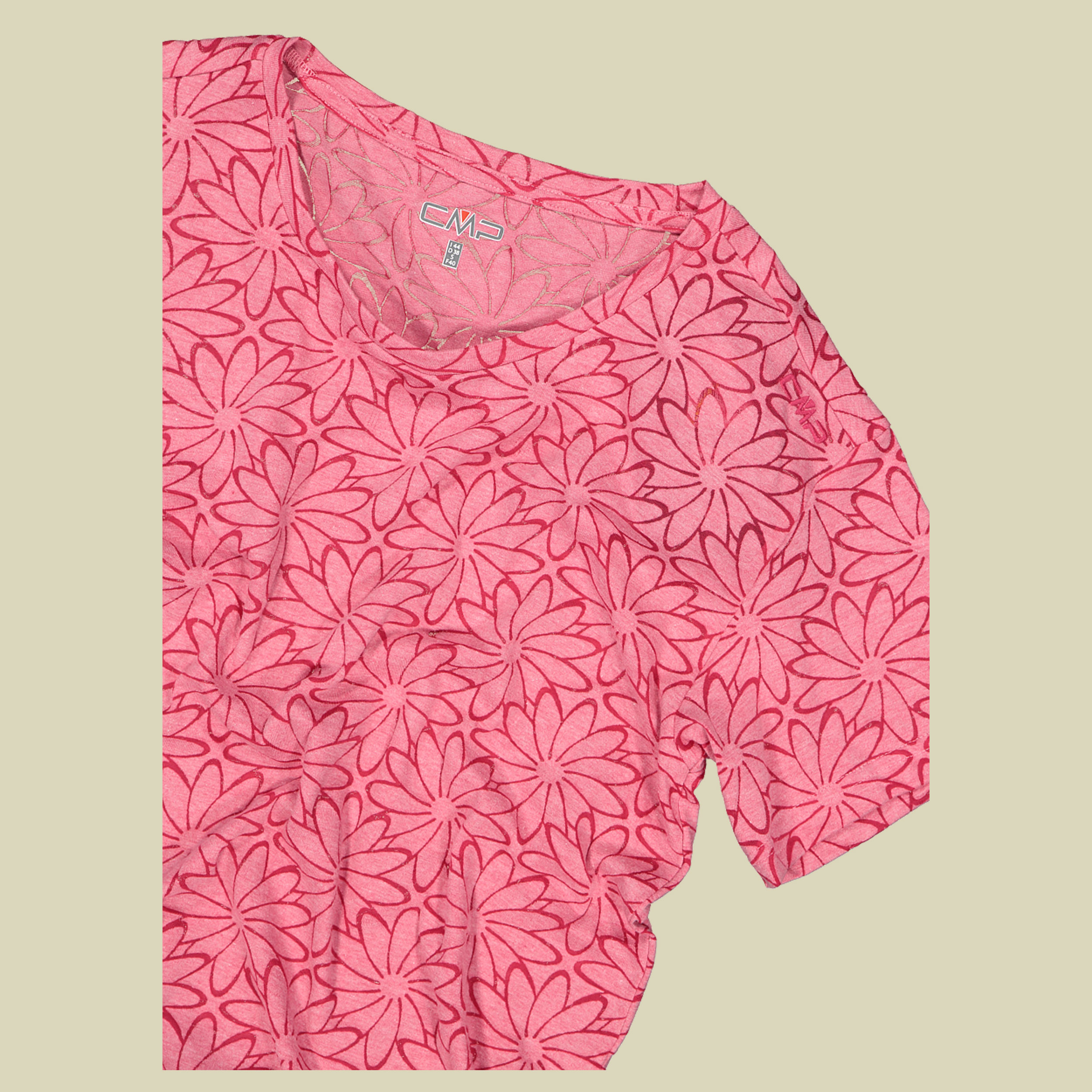 Woman T-Shirt 46 pink - Farbe magenta