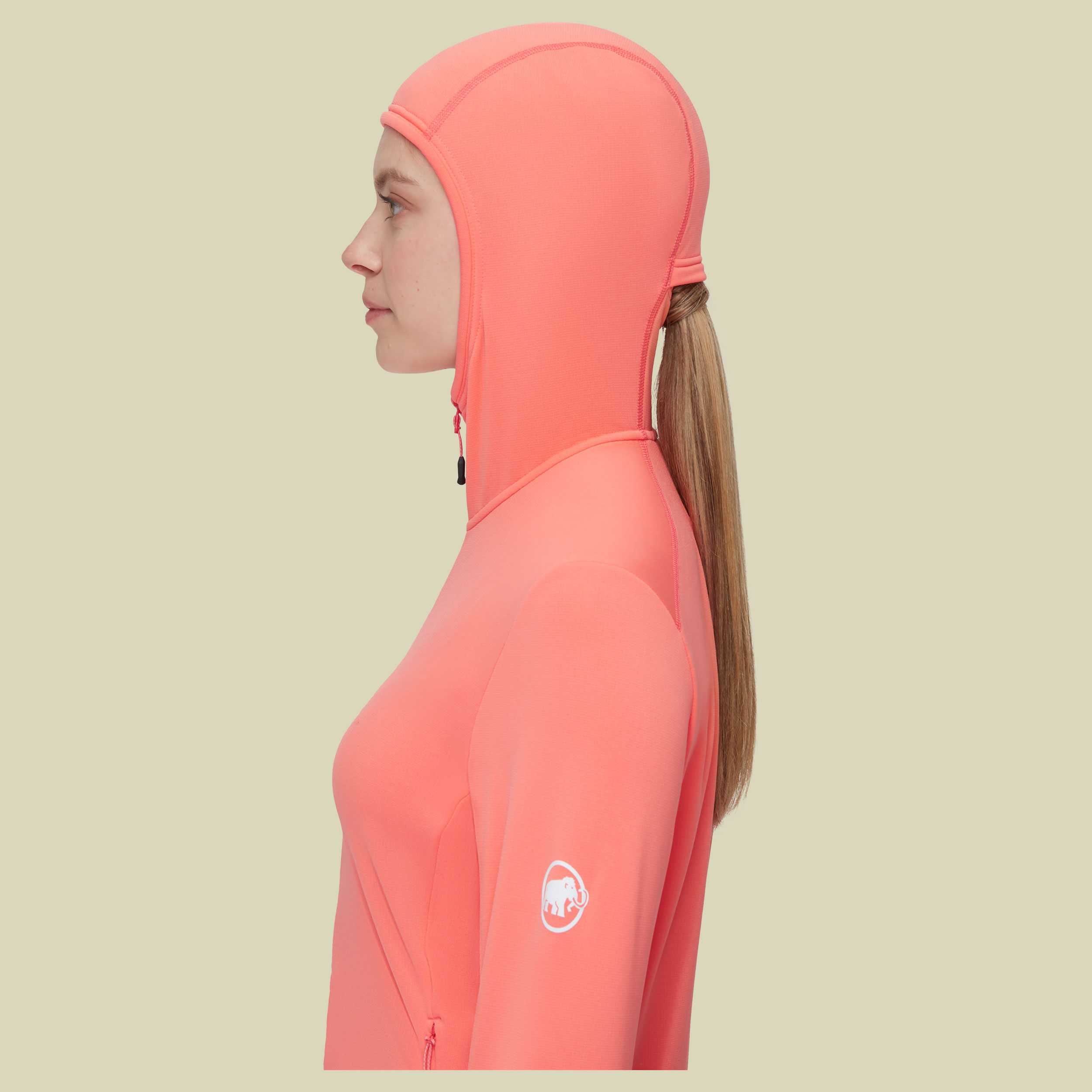 Aconcagua Light ML Hooded Jacket Women Größe S Farbe salmon