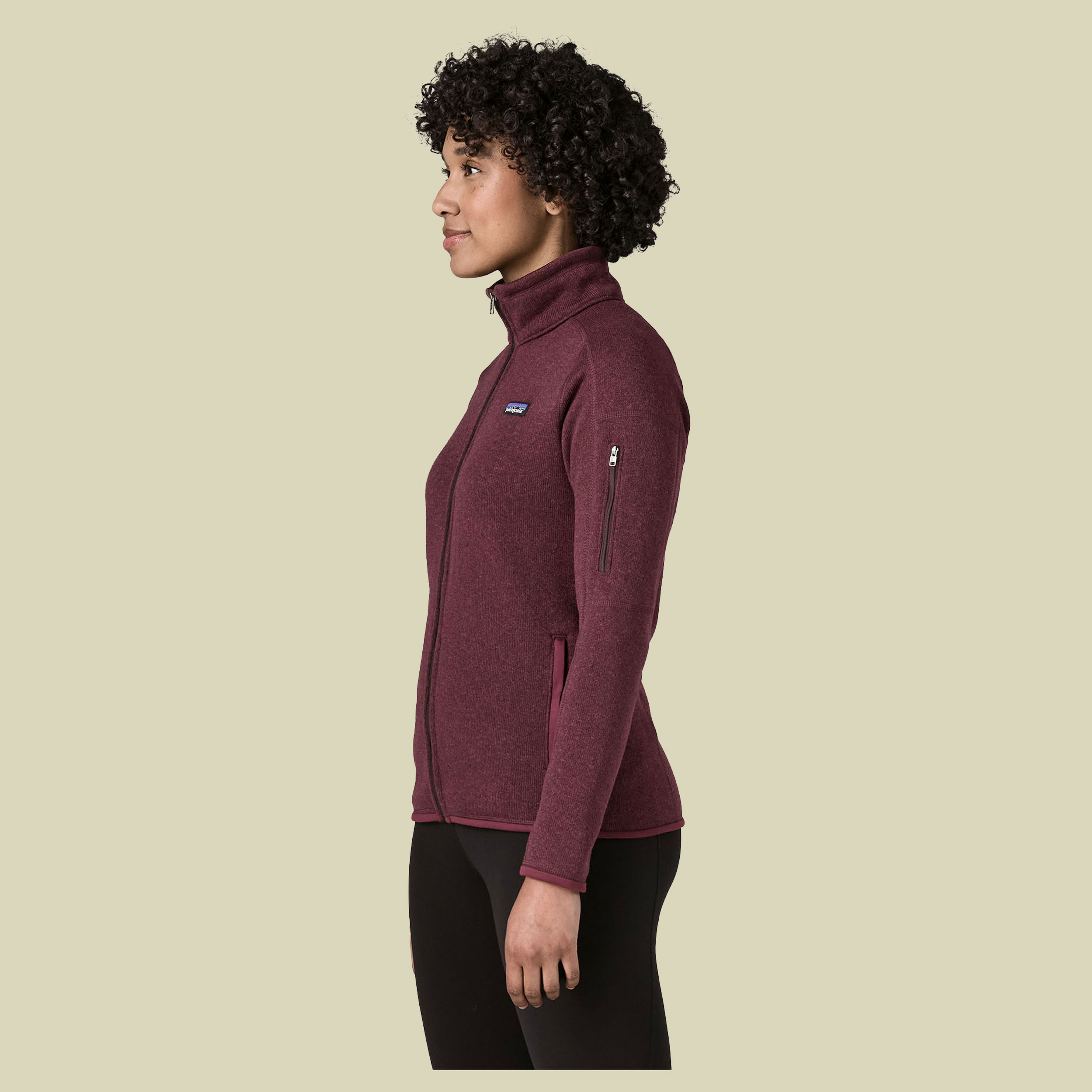 Better Sweater Jacket Women rot XL - berry fig