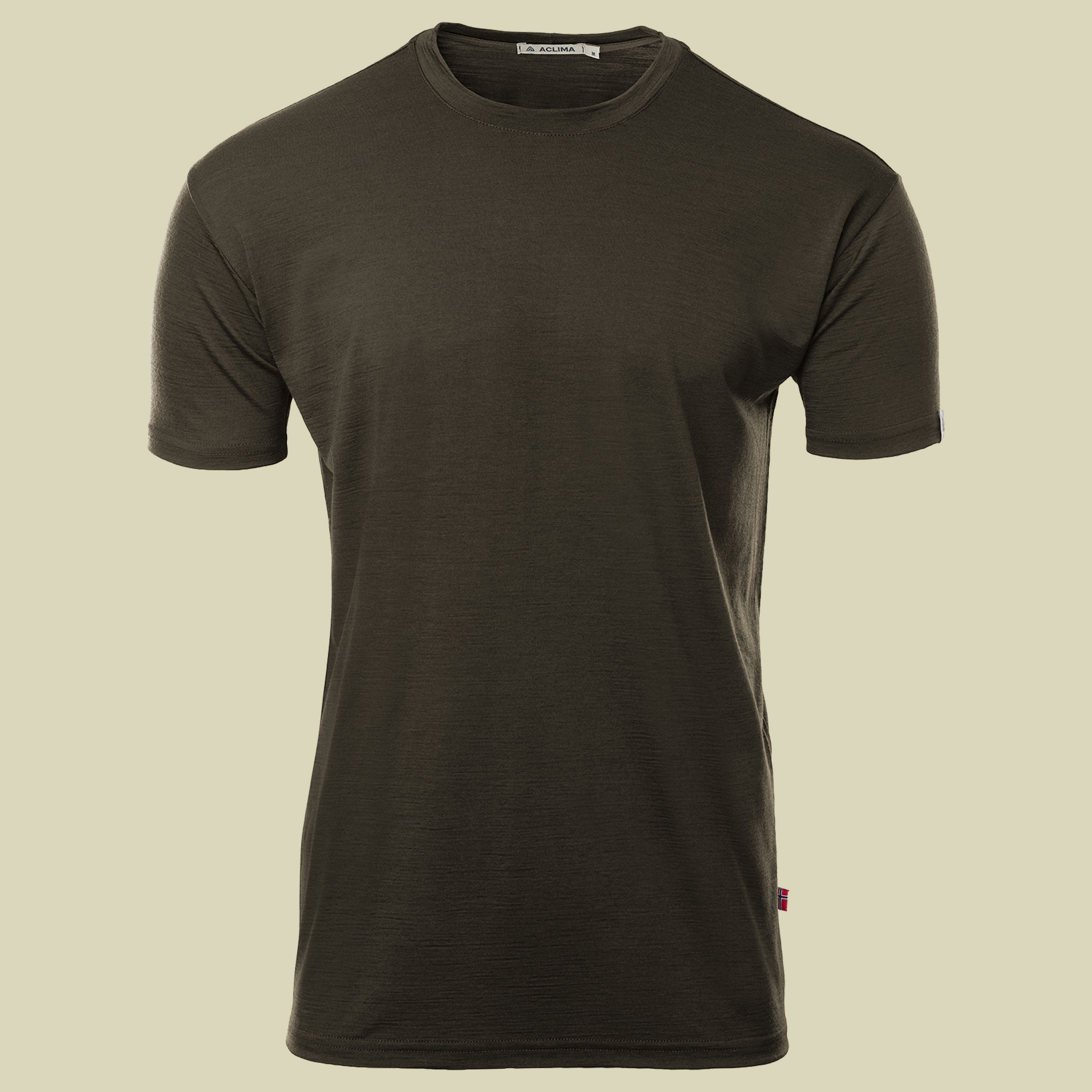 LightWool 180 Classic Tee Men M grün - tarmac