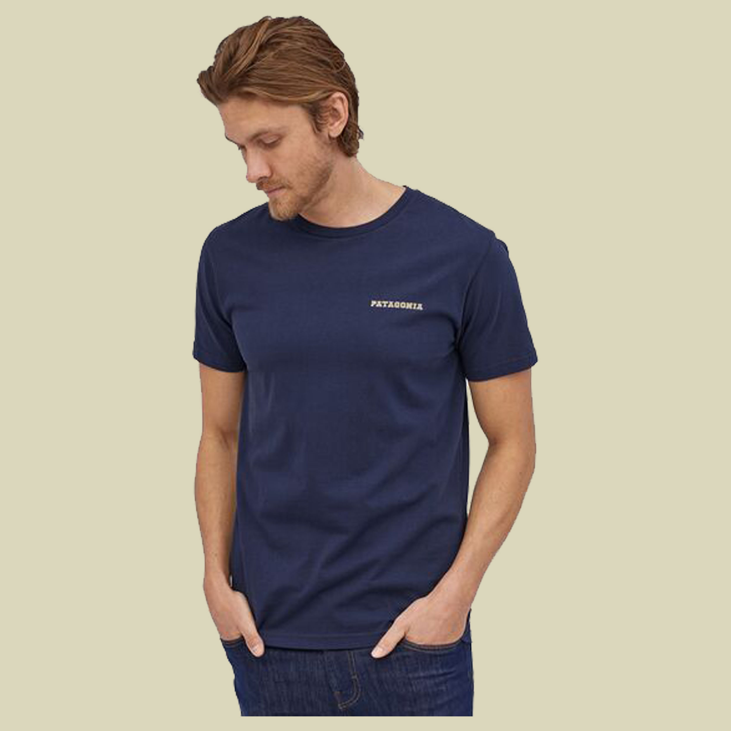 Summit Road Organic T-Shirt Men Größe XXL Farbe classic navy