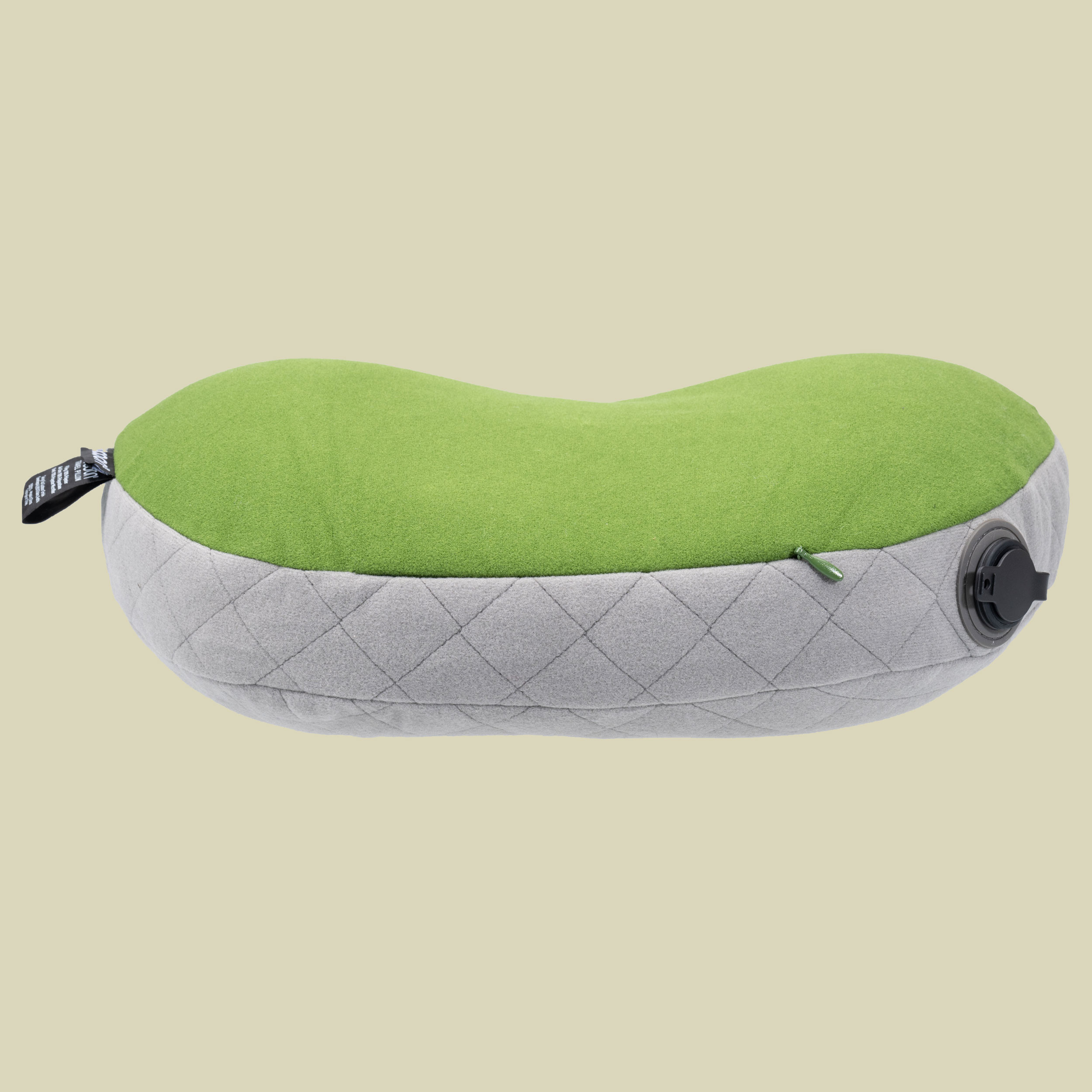 Pack Pillow ultra light fresh olive/grey 33 x 21 x 10 cm