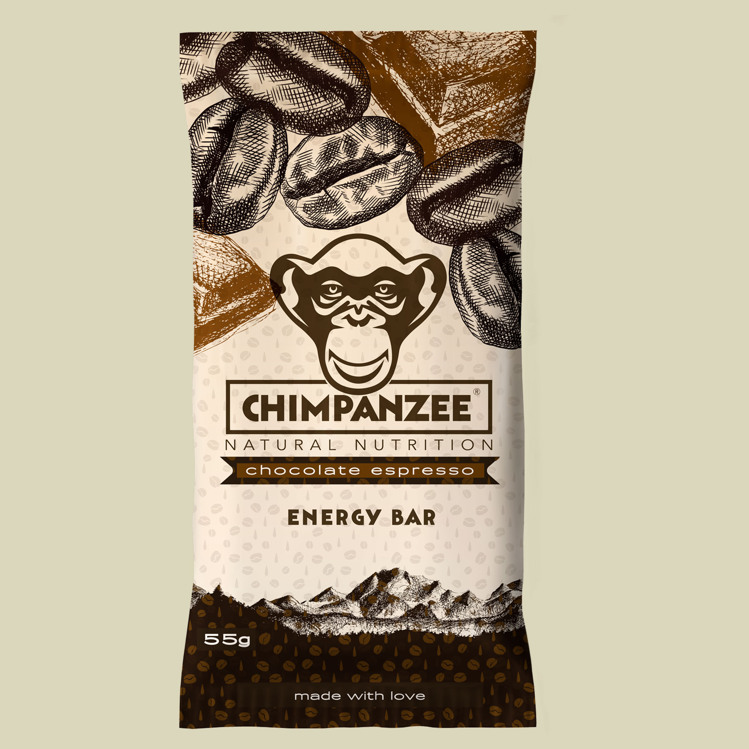 Energy Bar Chocolate Espresso 55g