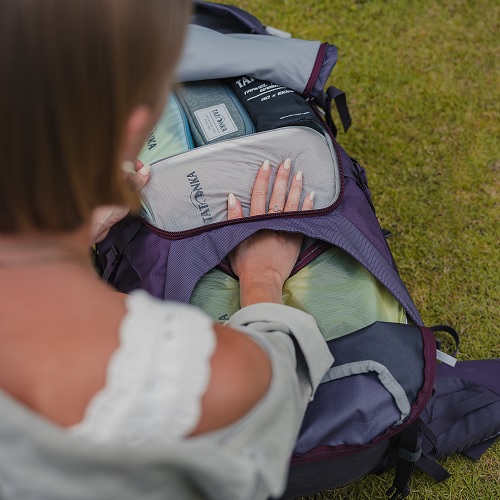 Tatonka Yukon Trekkingrucksack - Detailansicht der Fächer