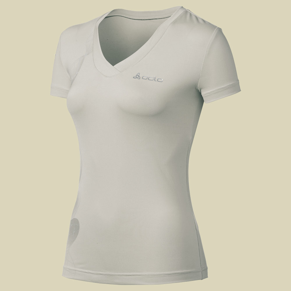 T-Shirt s/s v-neck FLY Women 346281 Größe S Farbe platina