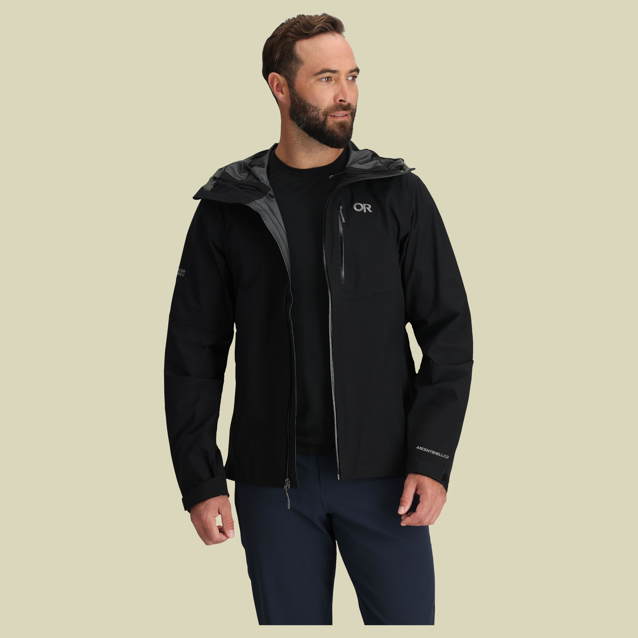 Men`s Foray 3L Jacket M schwarz - black