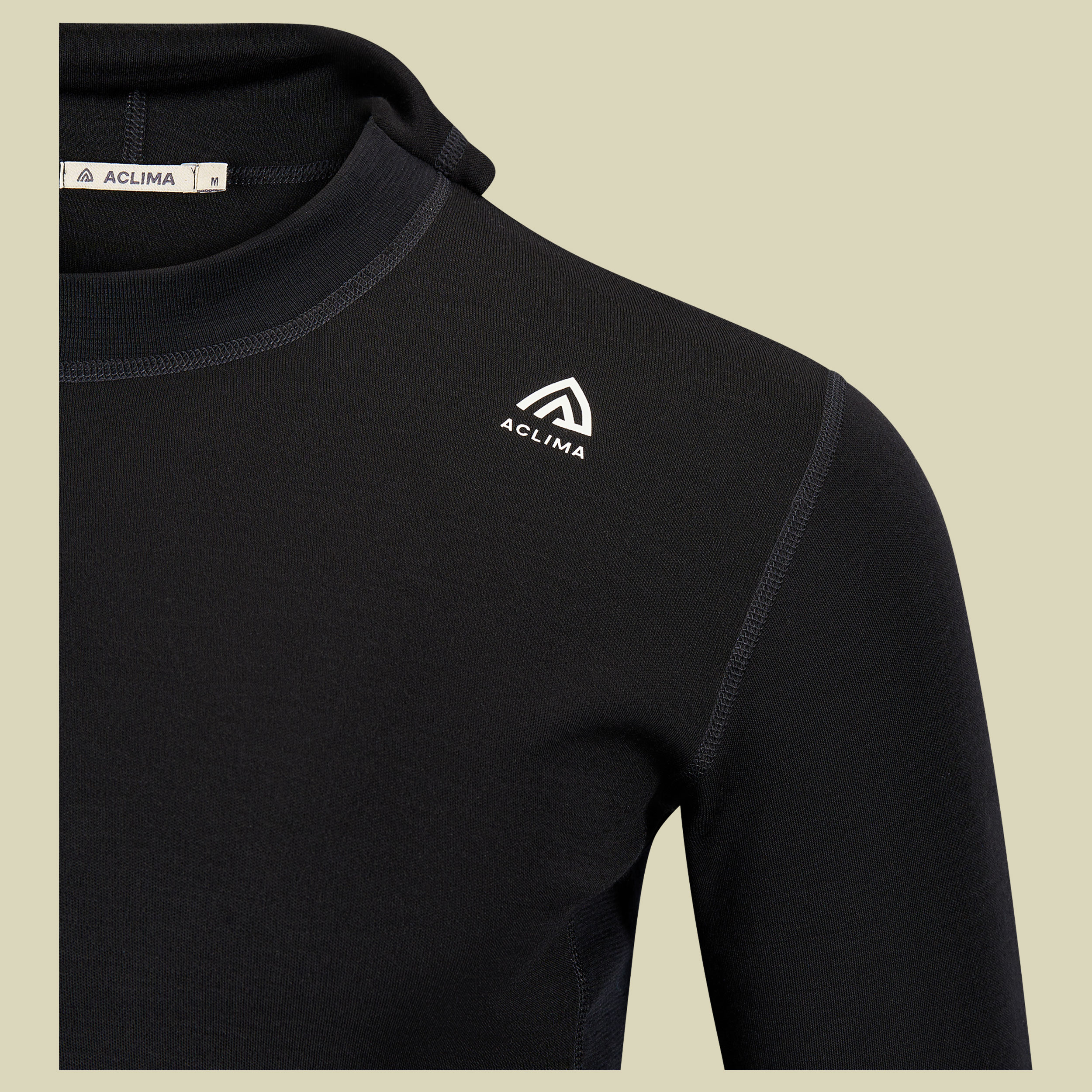 WarmWool Hoodsweater Men XL jet black