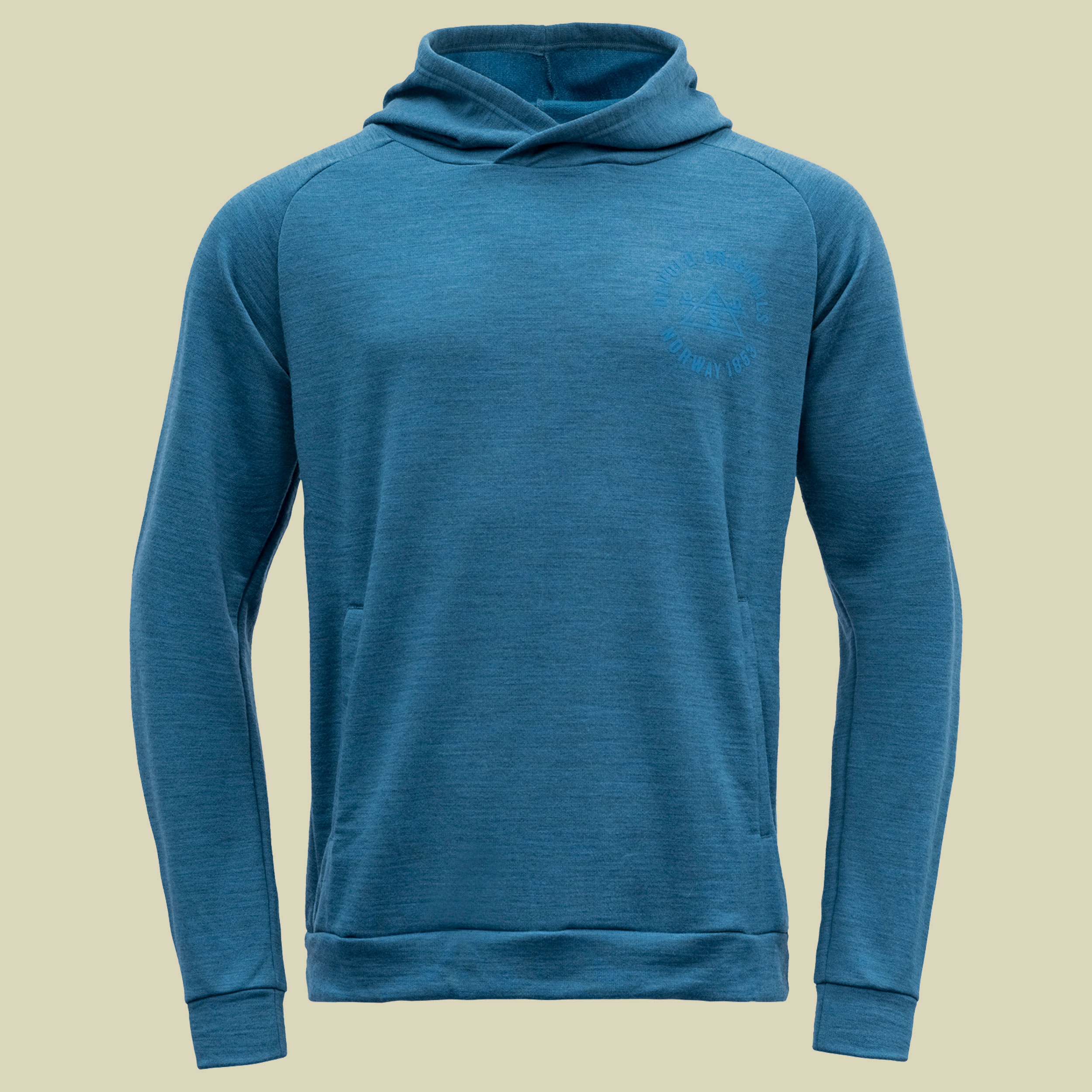 Nibba Man Hoodie Größe XL Farbe blue melange