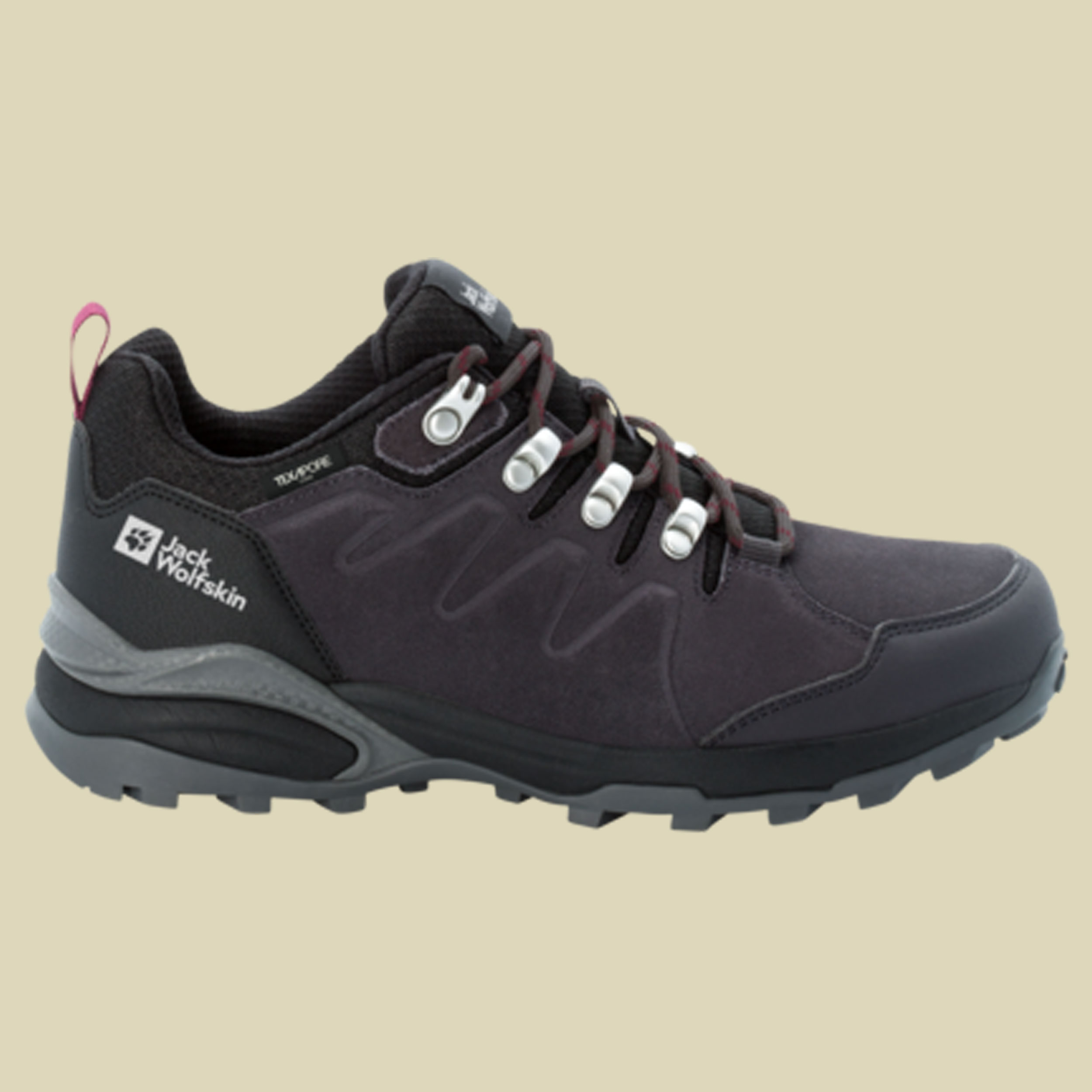Refugio Texapore Low Women Größe 36 Farbe dark steel/purple