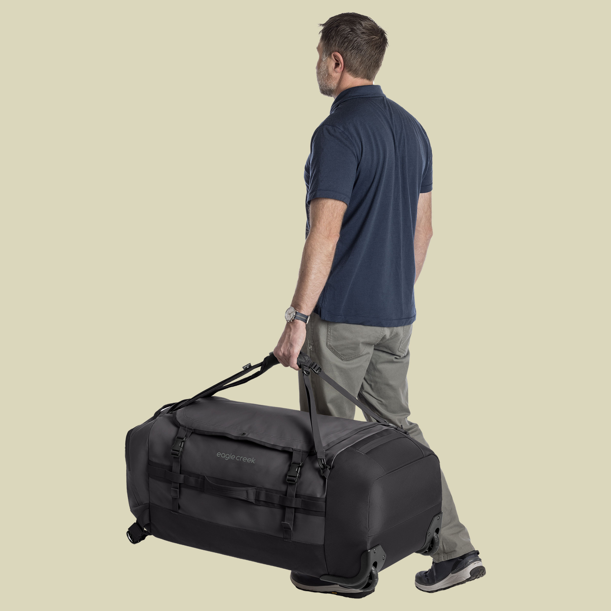 Cargo Hauler Rolling Duffel 130L schwarz - black