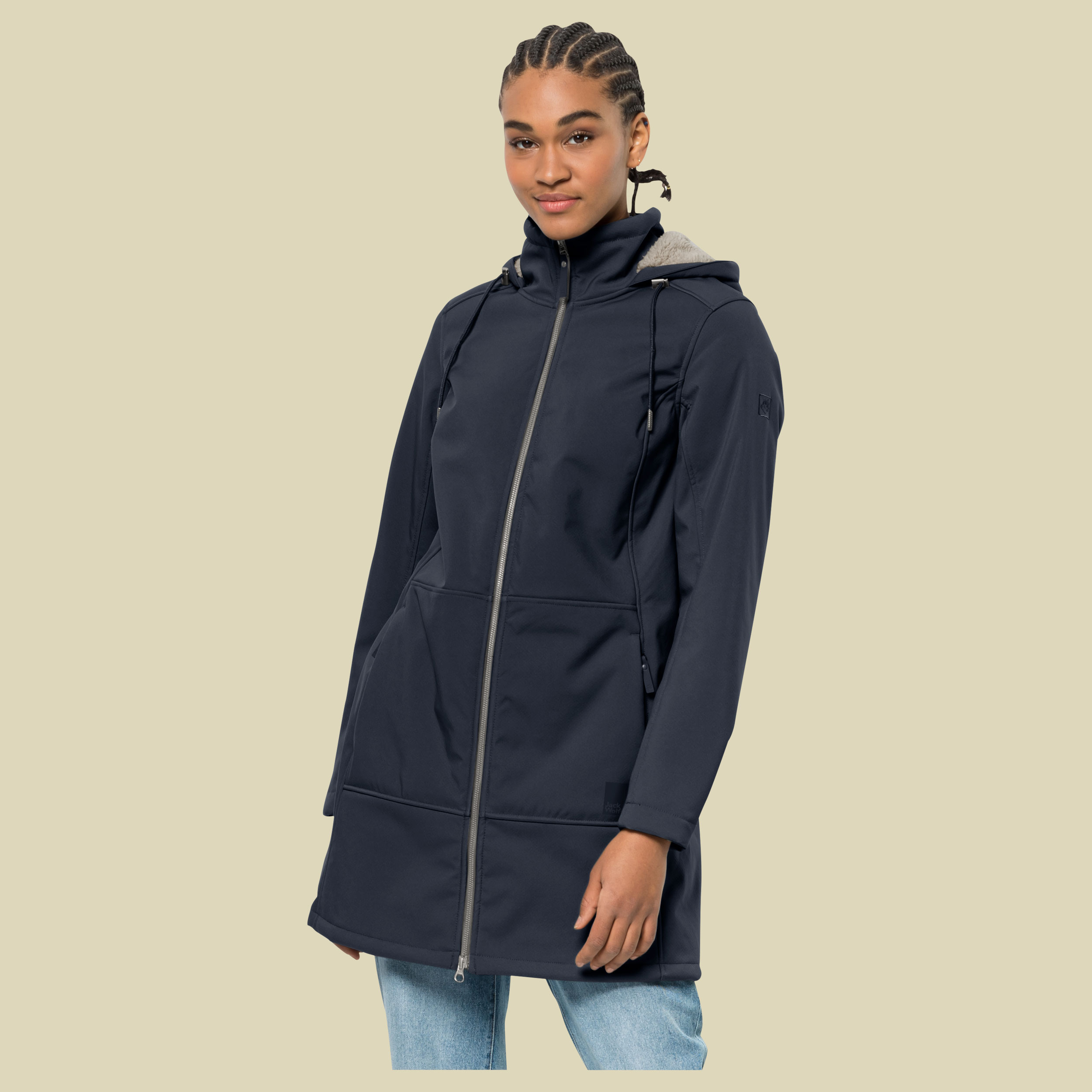 Windy Valley Coat Women Größe XL Farbe night blue