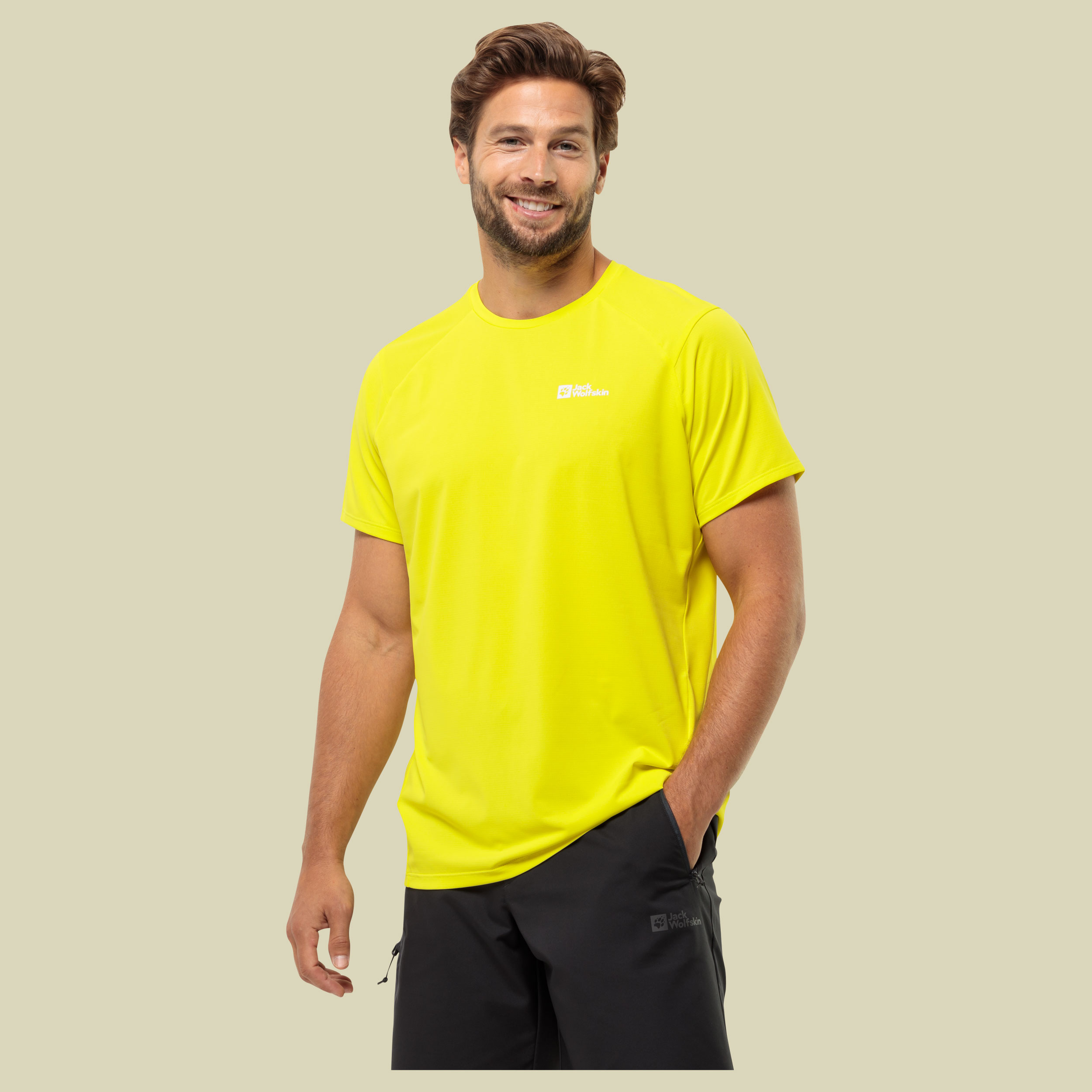 Prelight Trail T Men L gelb - firefly