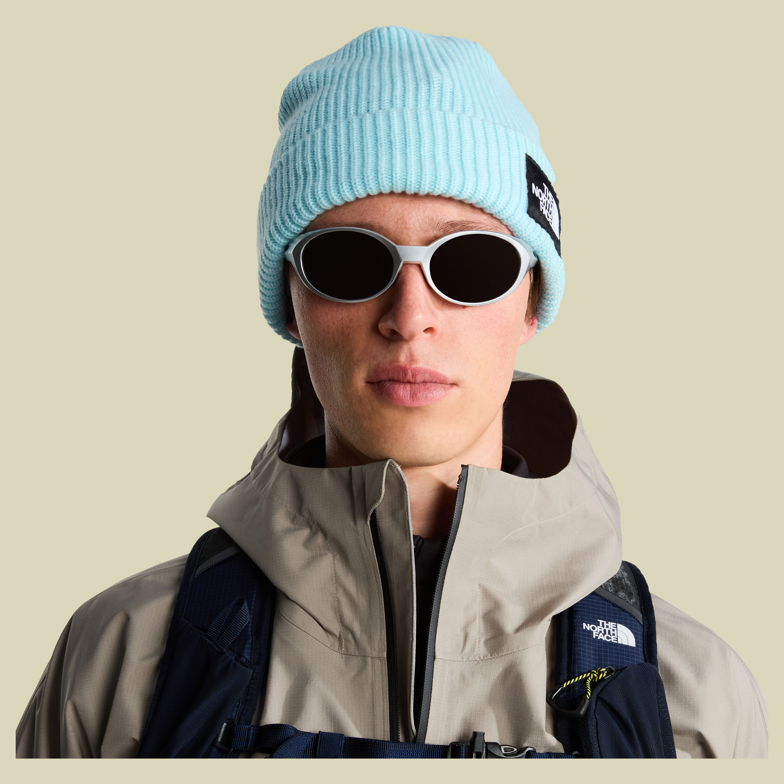 Salty Lined Beanie one size blau - glacier