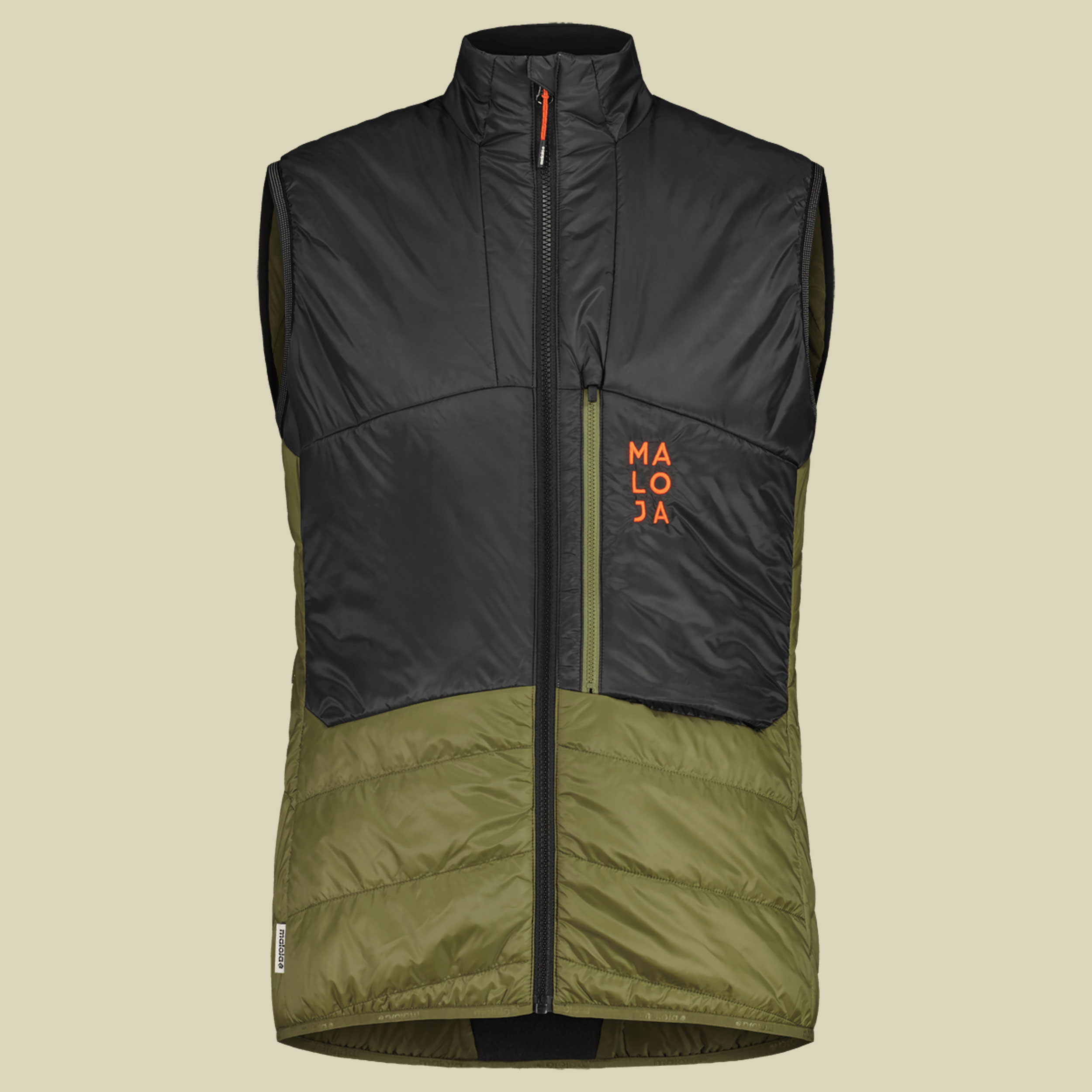 ClesM. Ski Touring Puffer Vest Men Größe L  Farbe moss multi