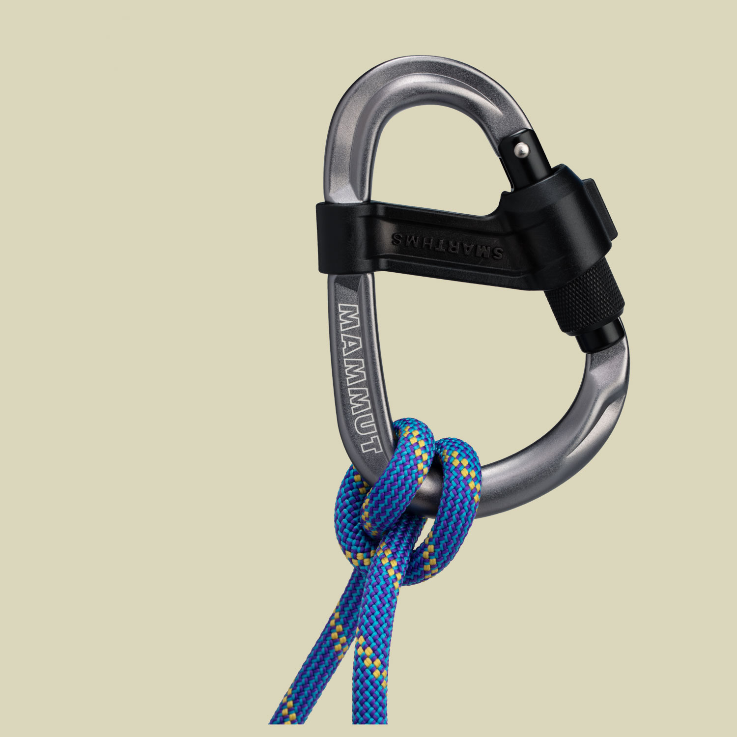 Smart HMS 2.0 Screwgate Karabiner grey one size