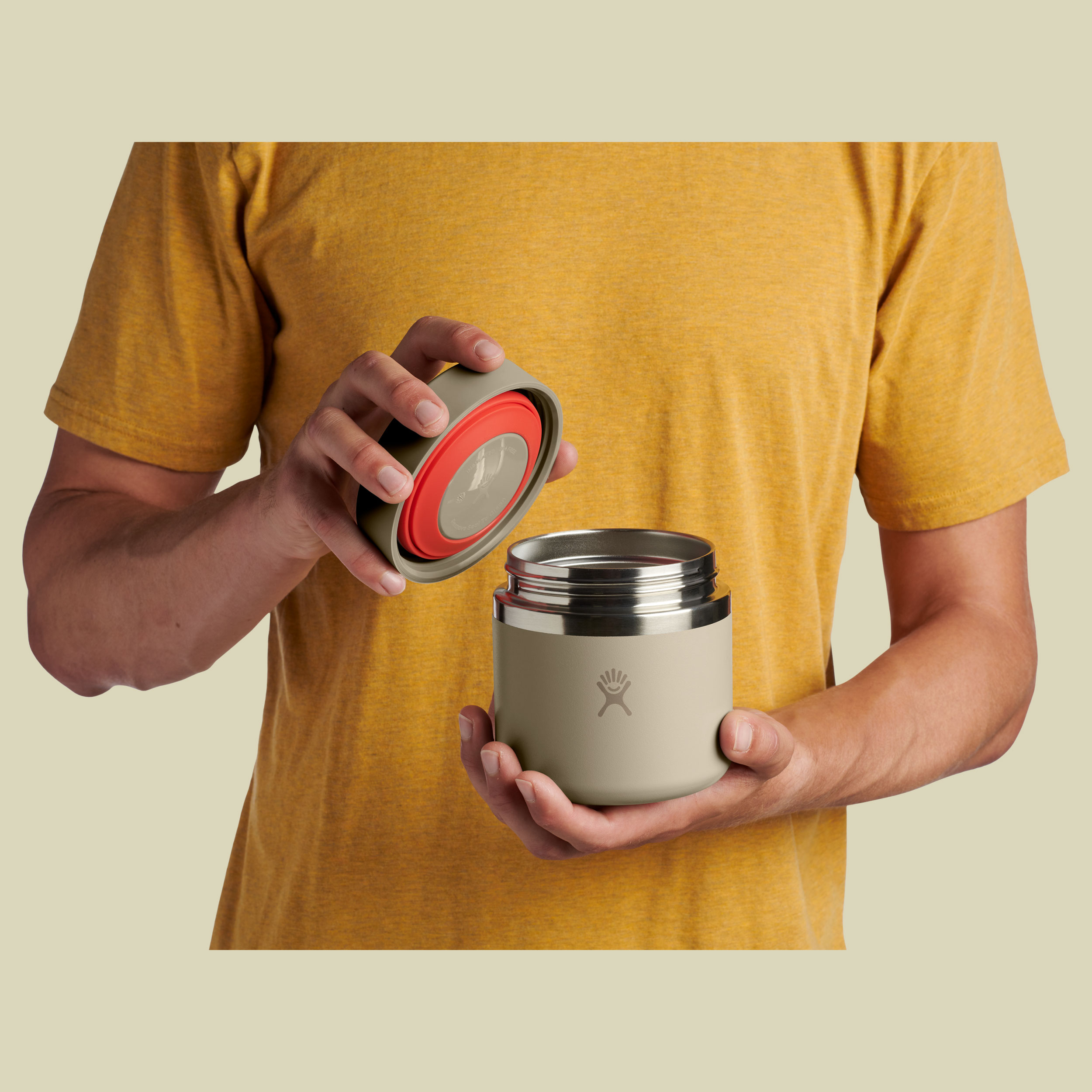 Hydro Flask 20 oz Insulated Food Jar rosa 591 - oat