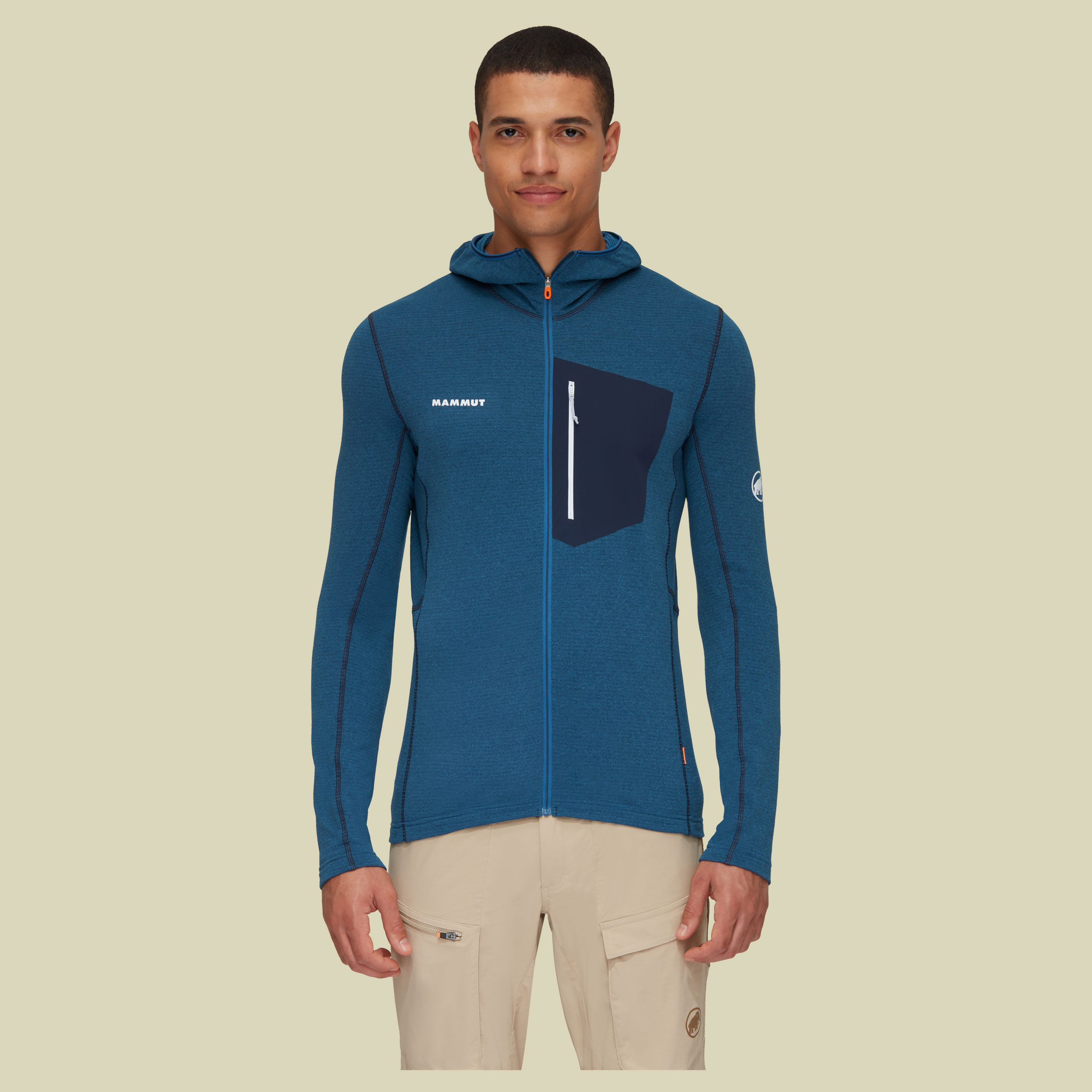 Aenergy Light ML Hooded Jacket Men Größe L  Farbe deep ice-marine