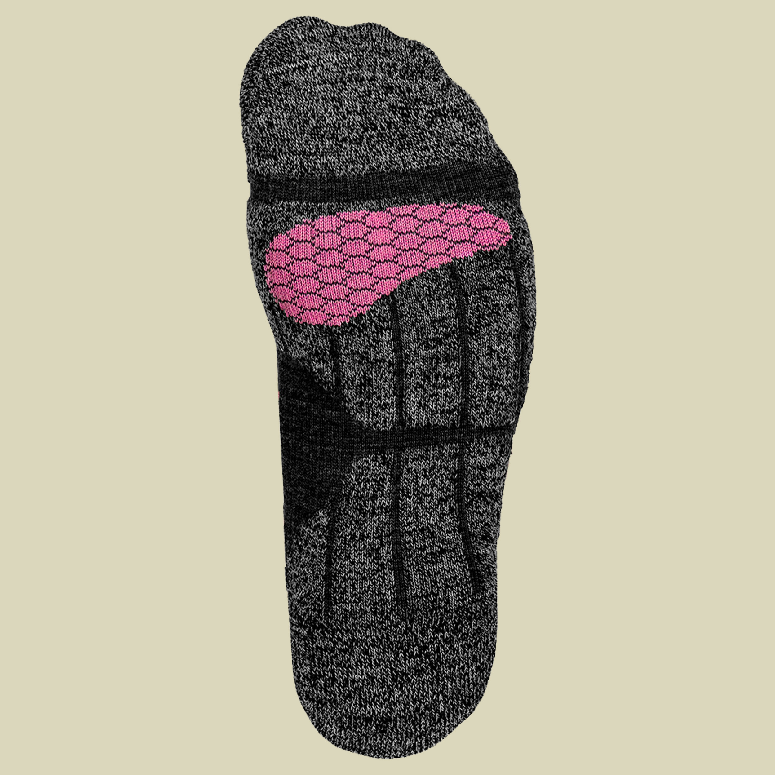 P.A.C. TR 4.1 Trekking Merino Compression Pro Women 35-37 grau - anthracite-coral