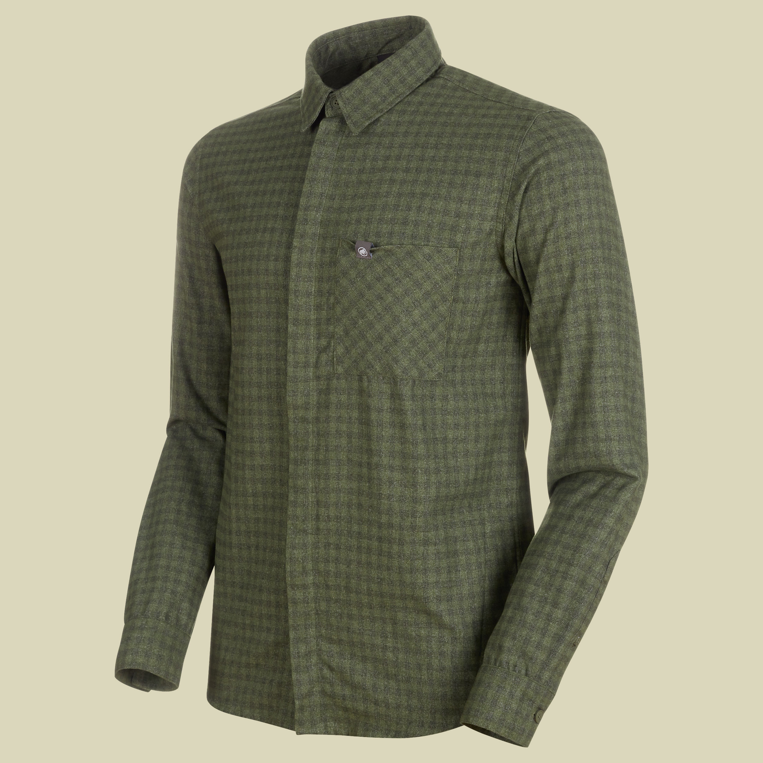 Winter Longsleeve Shirt Men Größe S Farbe iguana-dark iguana