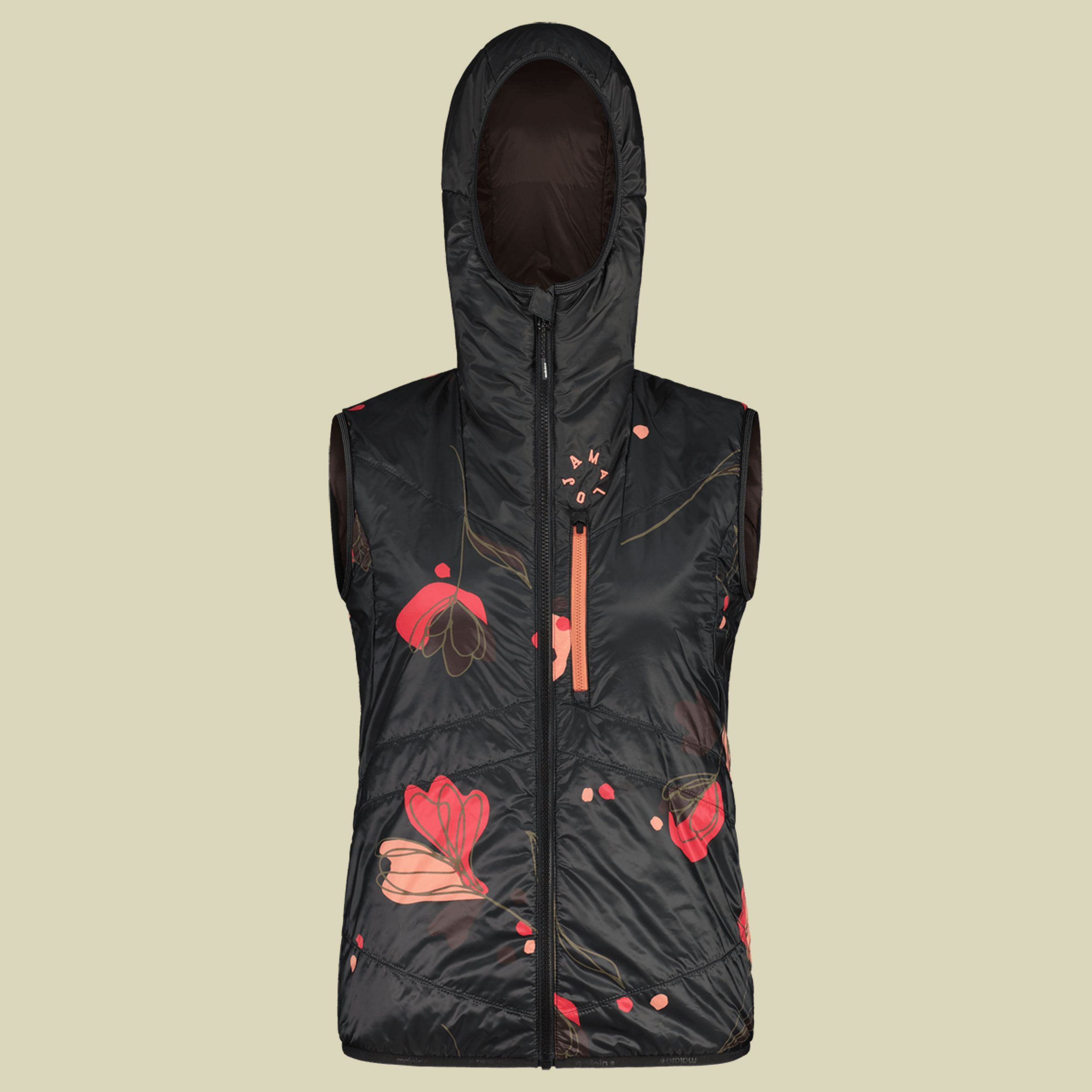 TraminaM. Ski Touring Puffer Vest Women Größe M  Farbe moonless alpflower