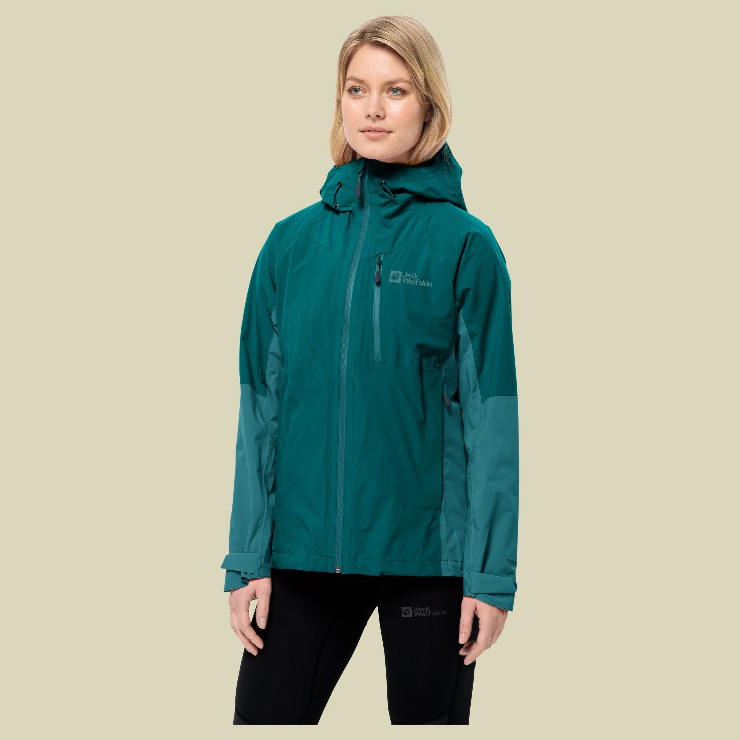 Eagle Peak 2L Jacket Women Größe XL Farbe sea green