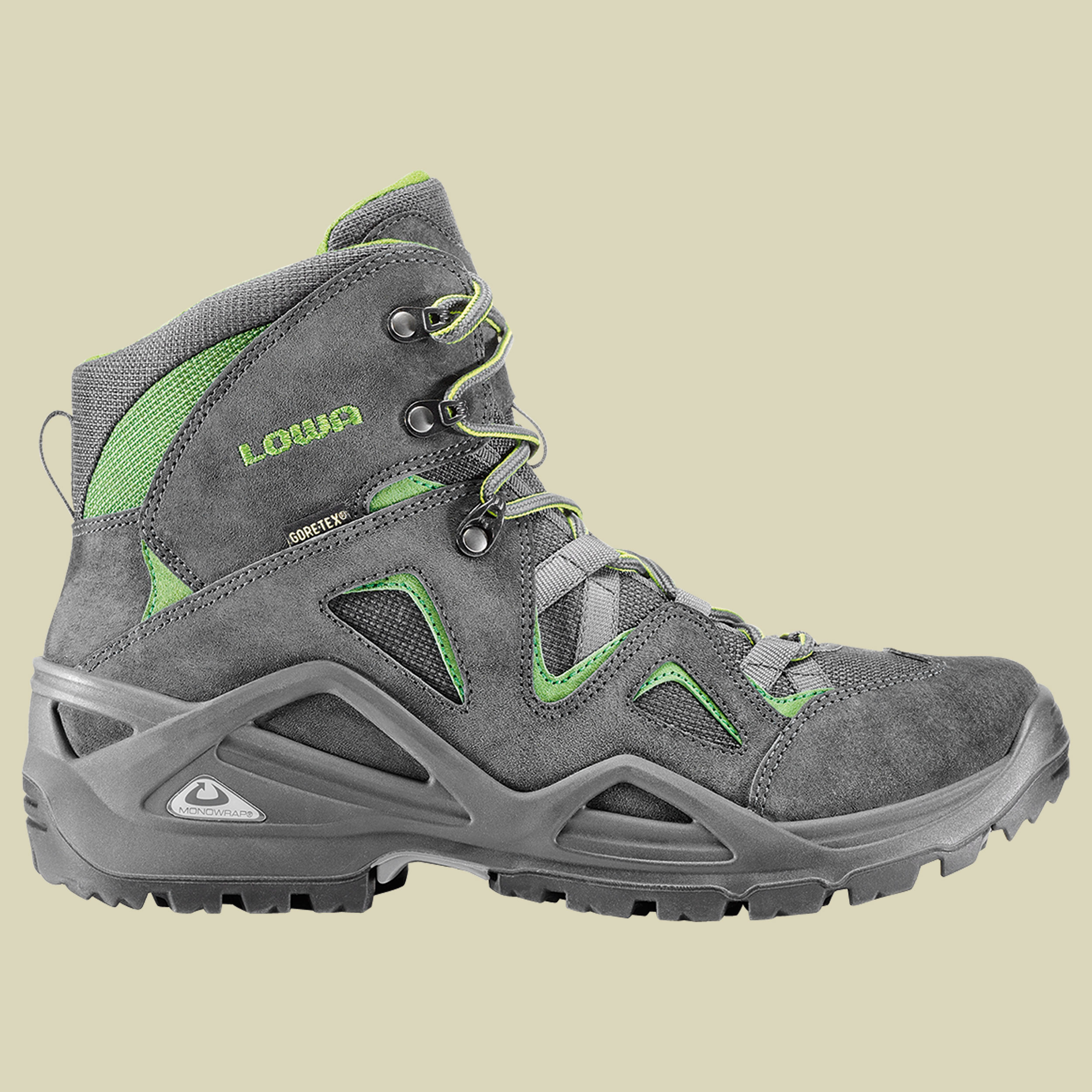 Zephyr GTX Mid Größe Schuh UK 11 Farbe anthrazit/grün