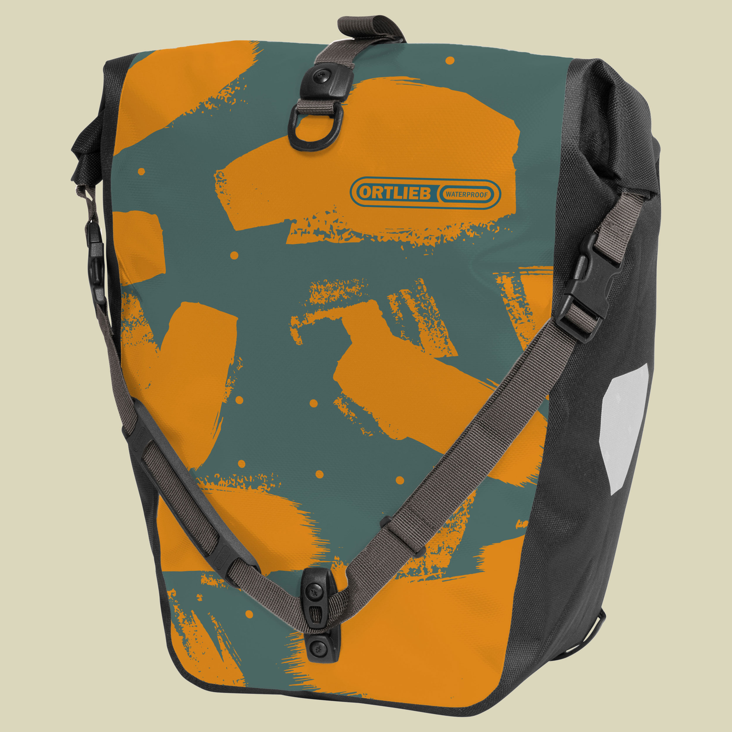 Back-Roller Design (Einzeltasche) Volumen 20 Farbe brush orange - cadet blue